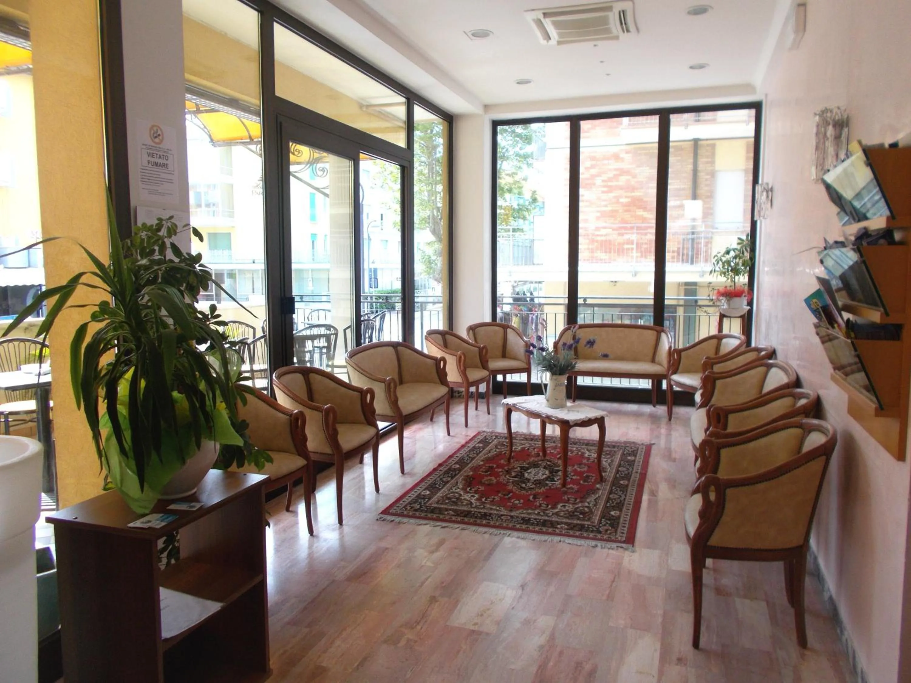 Lobby or reception in Hotel Teti