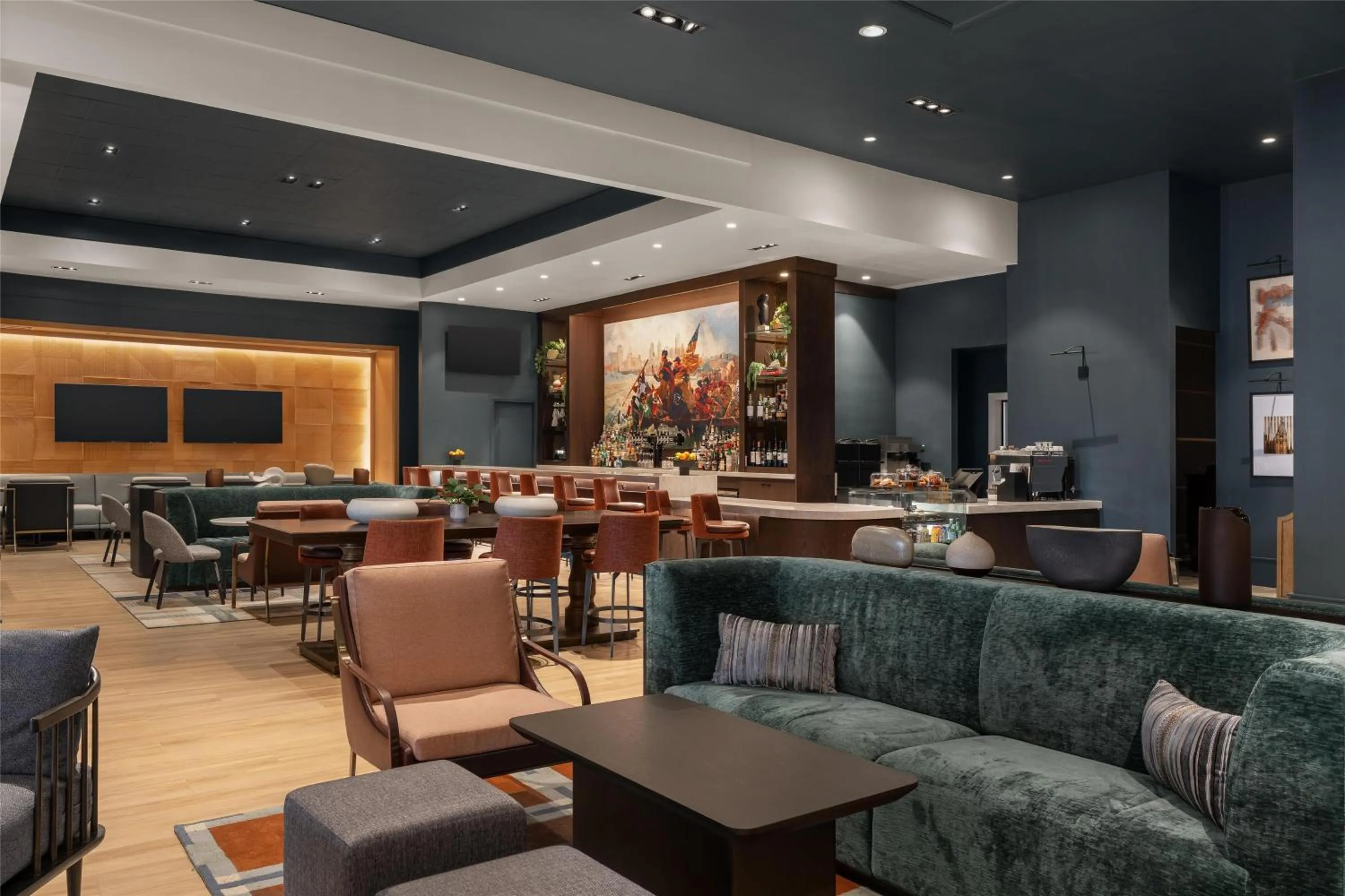 Lobby or reception in Hilton Philadelphia City Avenue