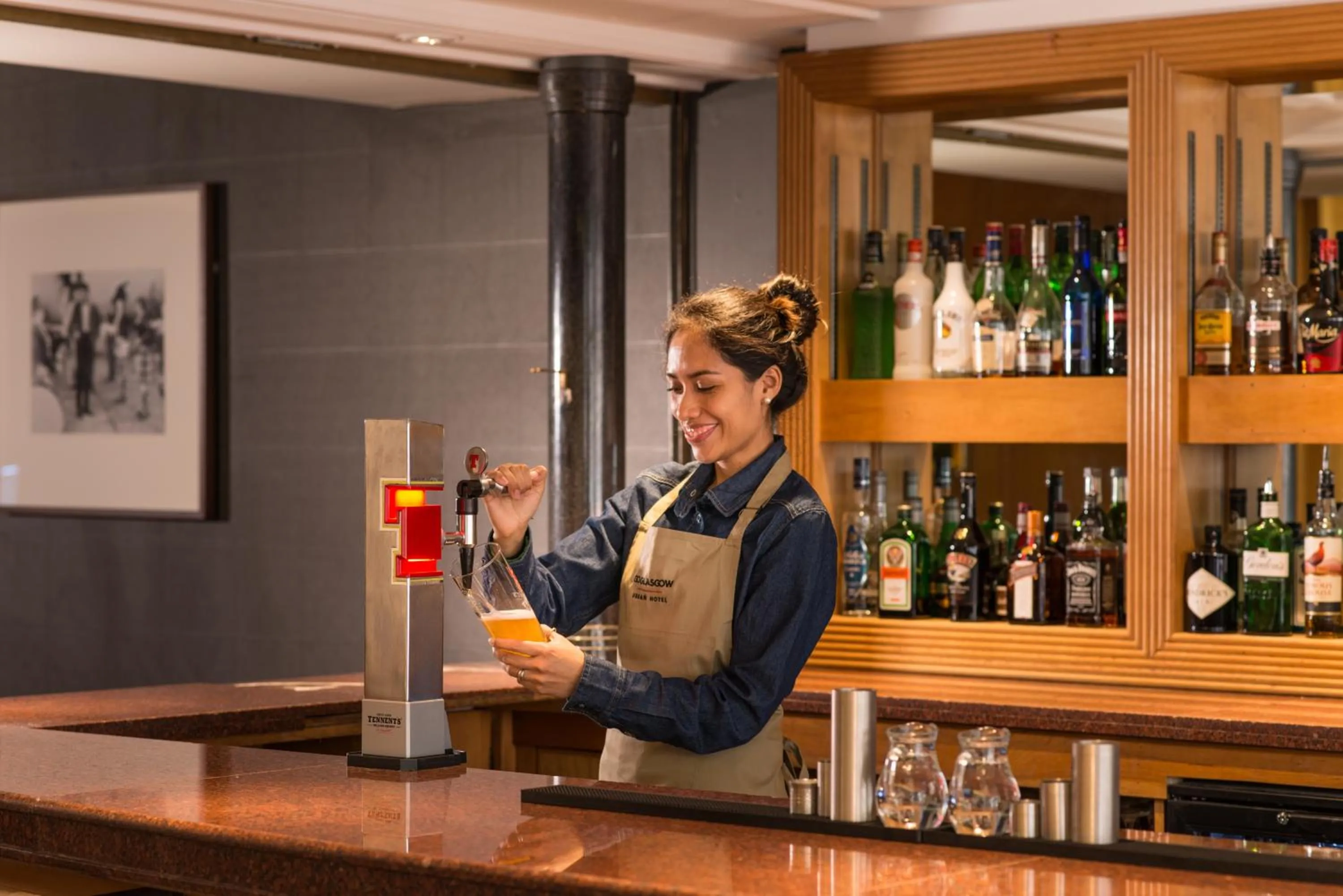 Alcoholic drinks in Glasgow West Hotel by Compass Hospitality