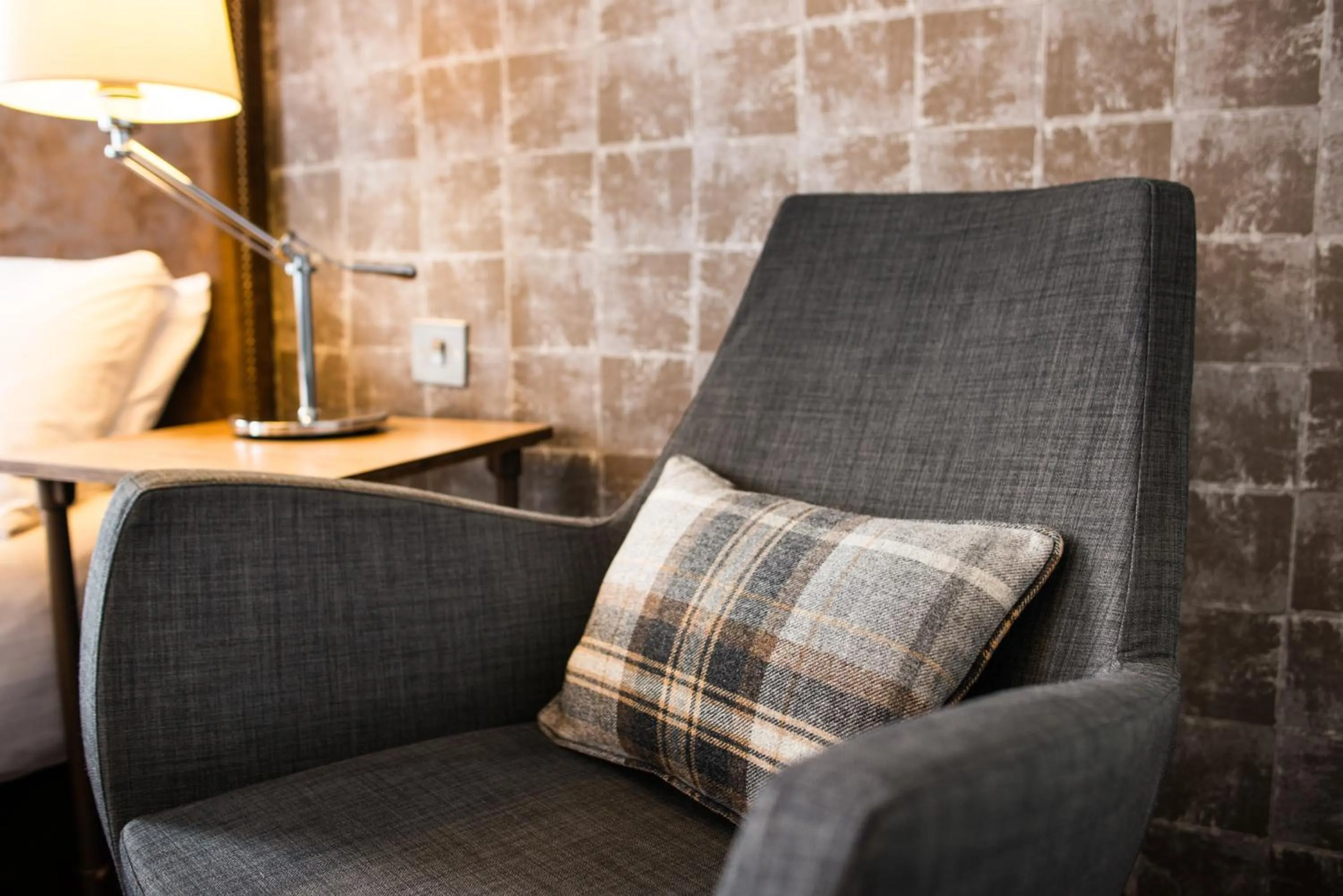 Seating area in Glasgow West Hotel by Compass Hospitality