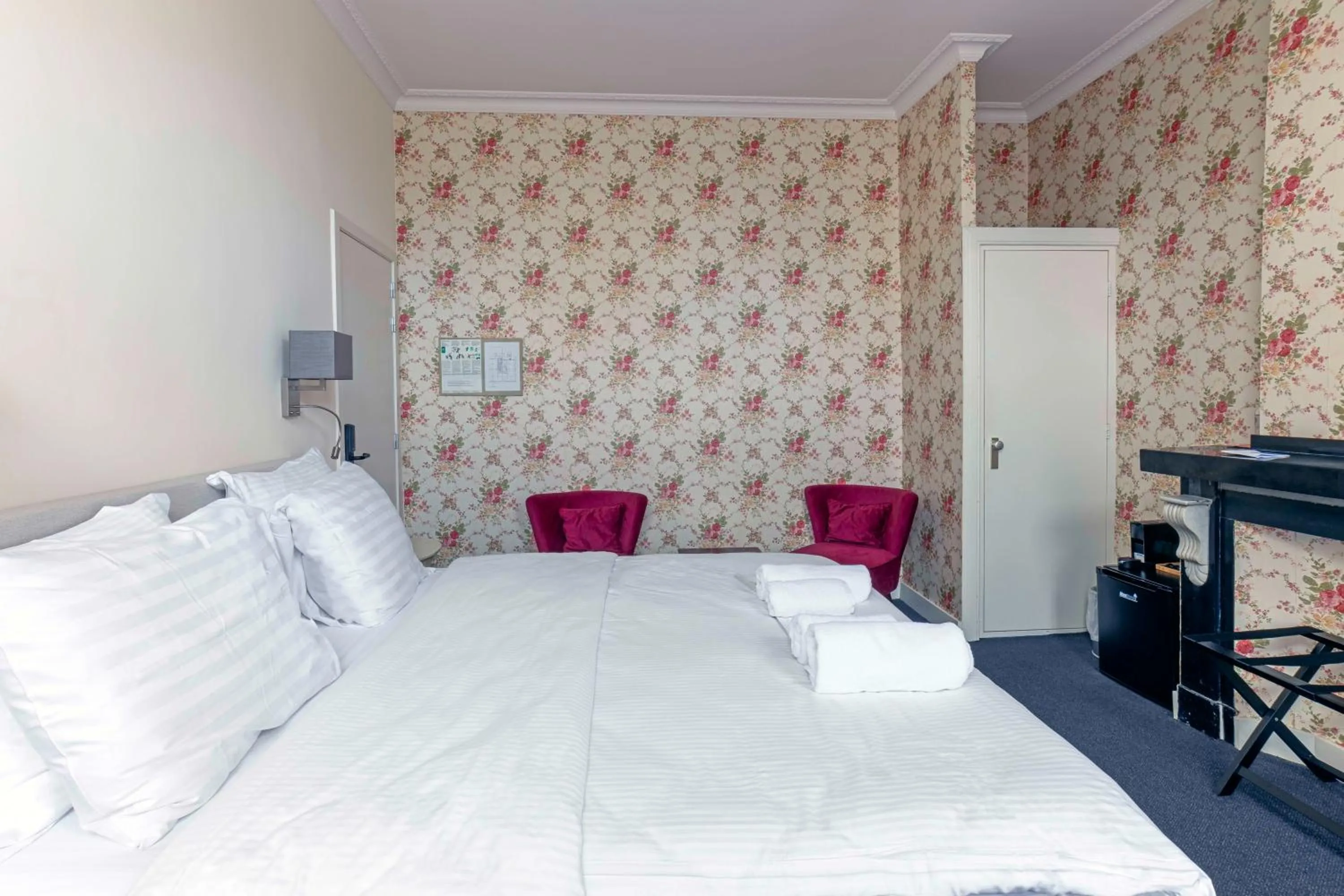 Bedroom, Bed in Hotel Rubenshof