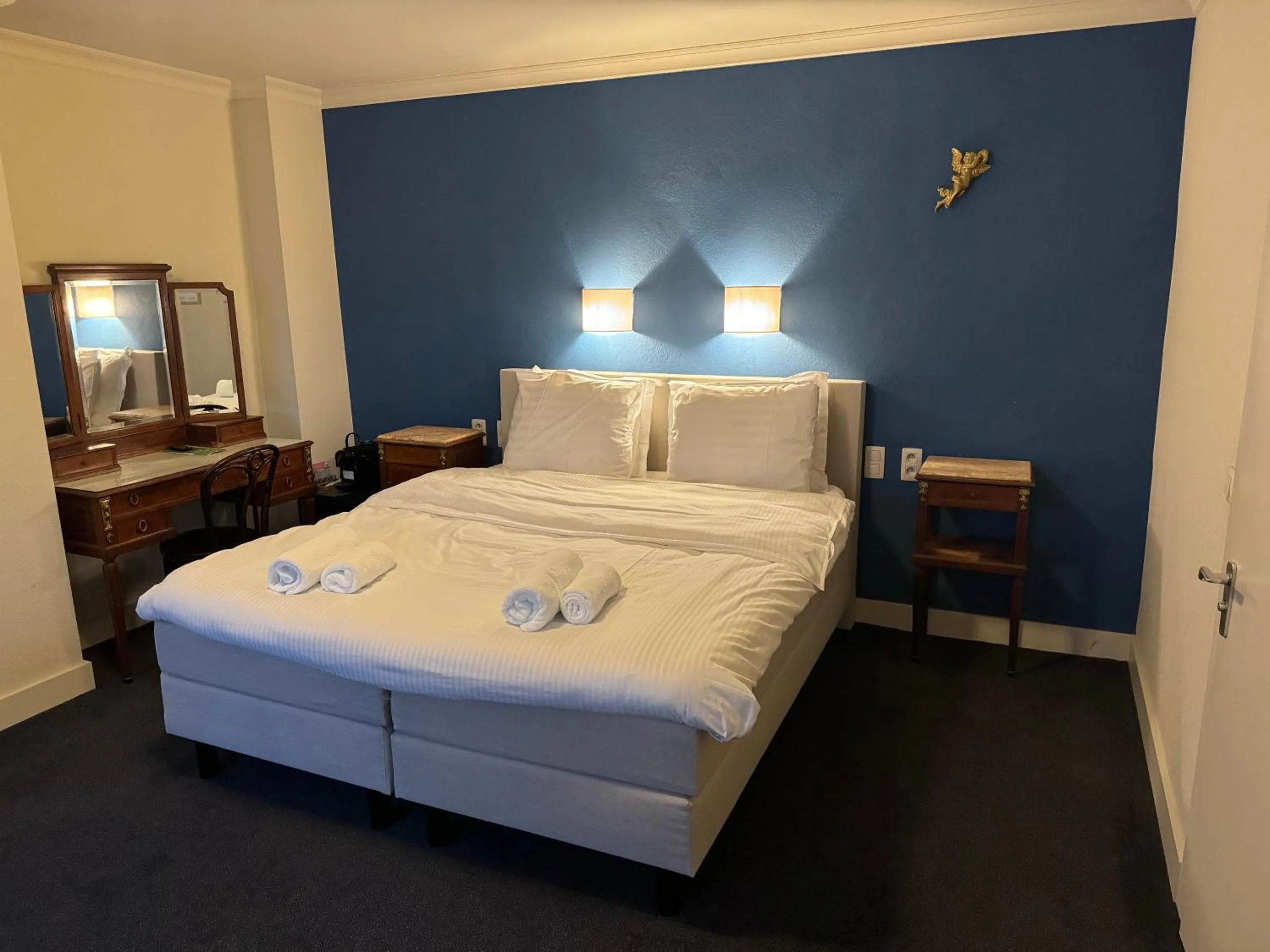 Bed in Hotel Rubenshof