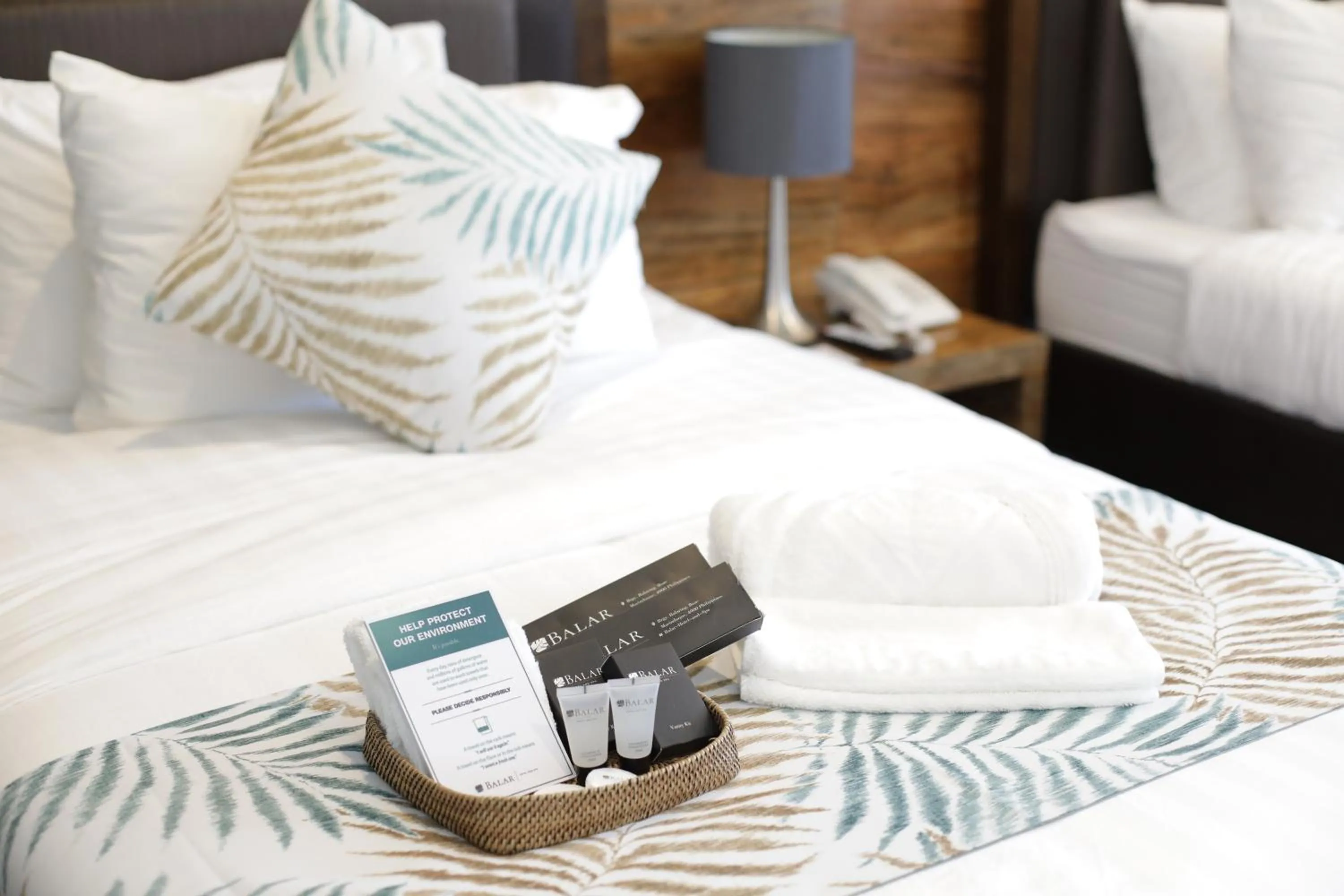 Bed in Balar Hotel and Spa