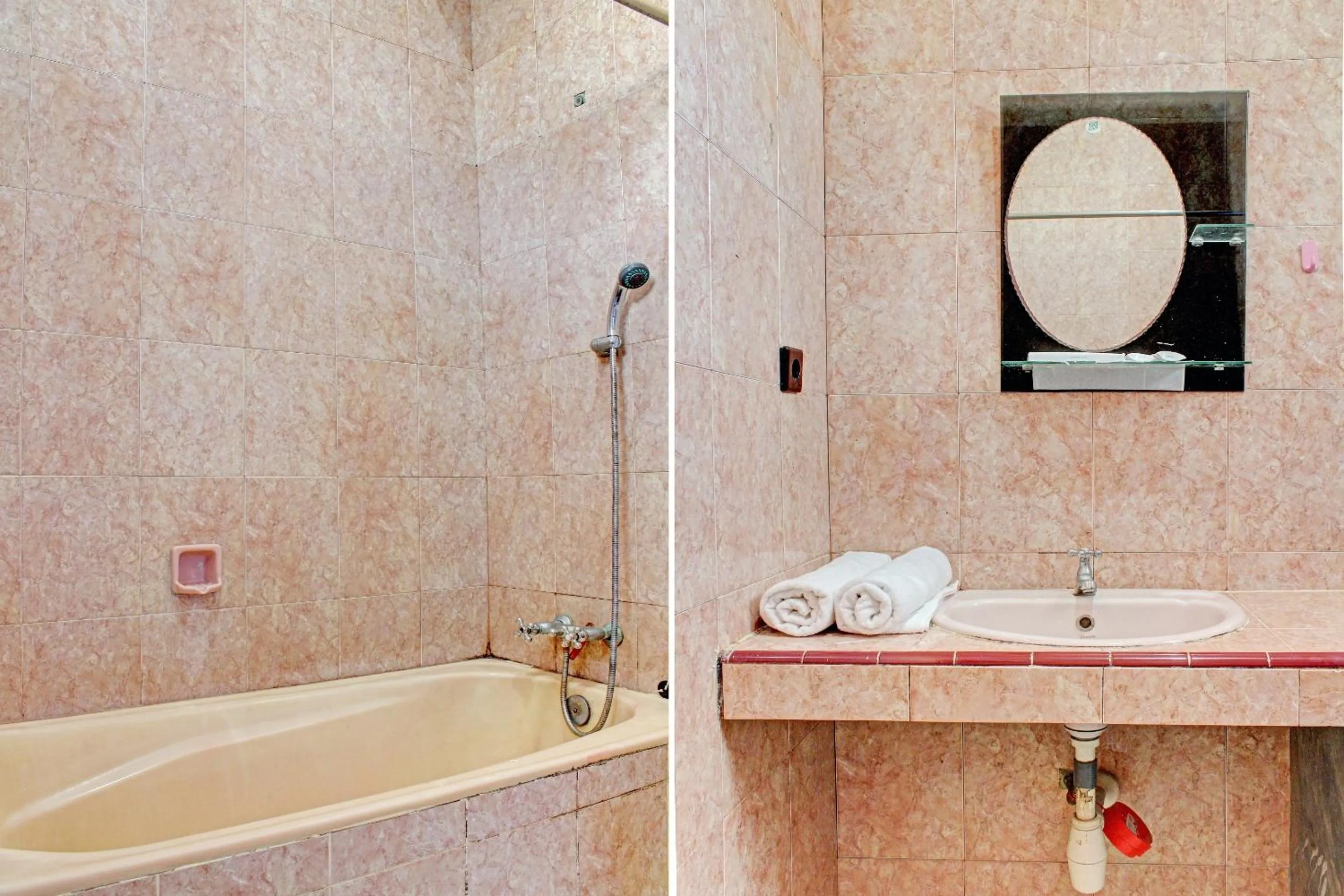 Bathroom in Capital O 90417 Hotel Batu Suli Internasional