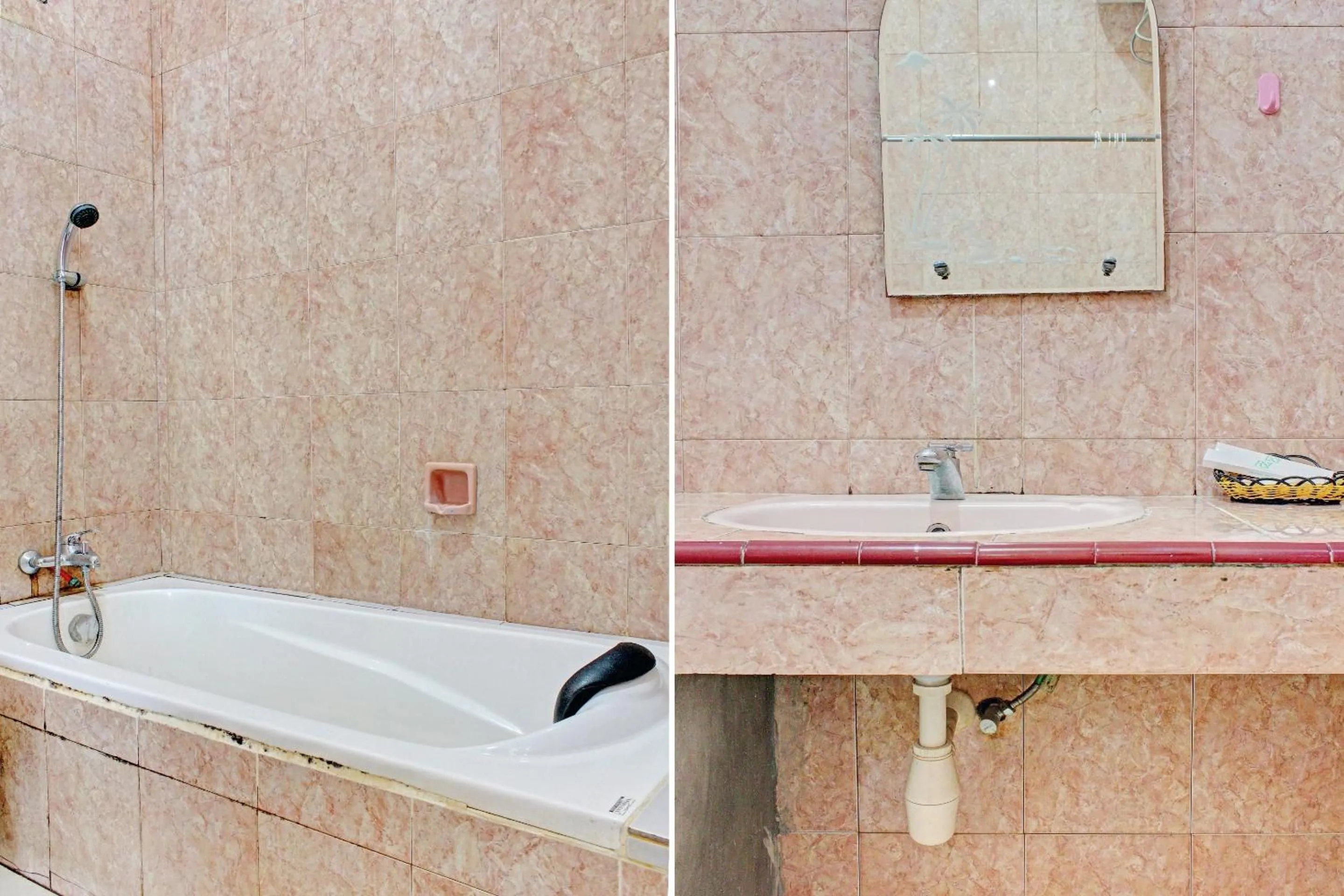 Bathroom in Capital O 90417 Hotel Batu Suli Internasional