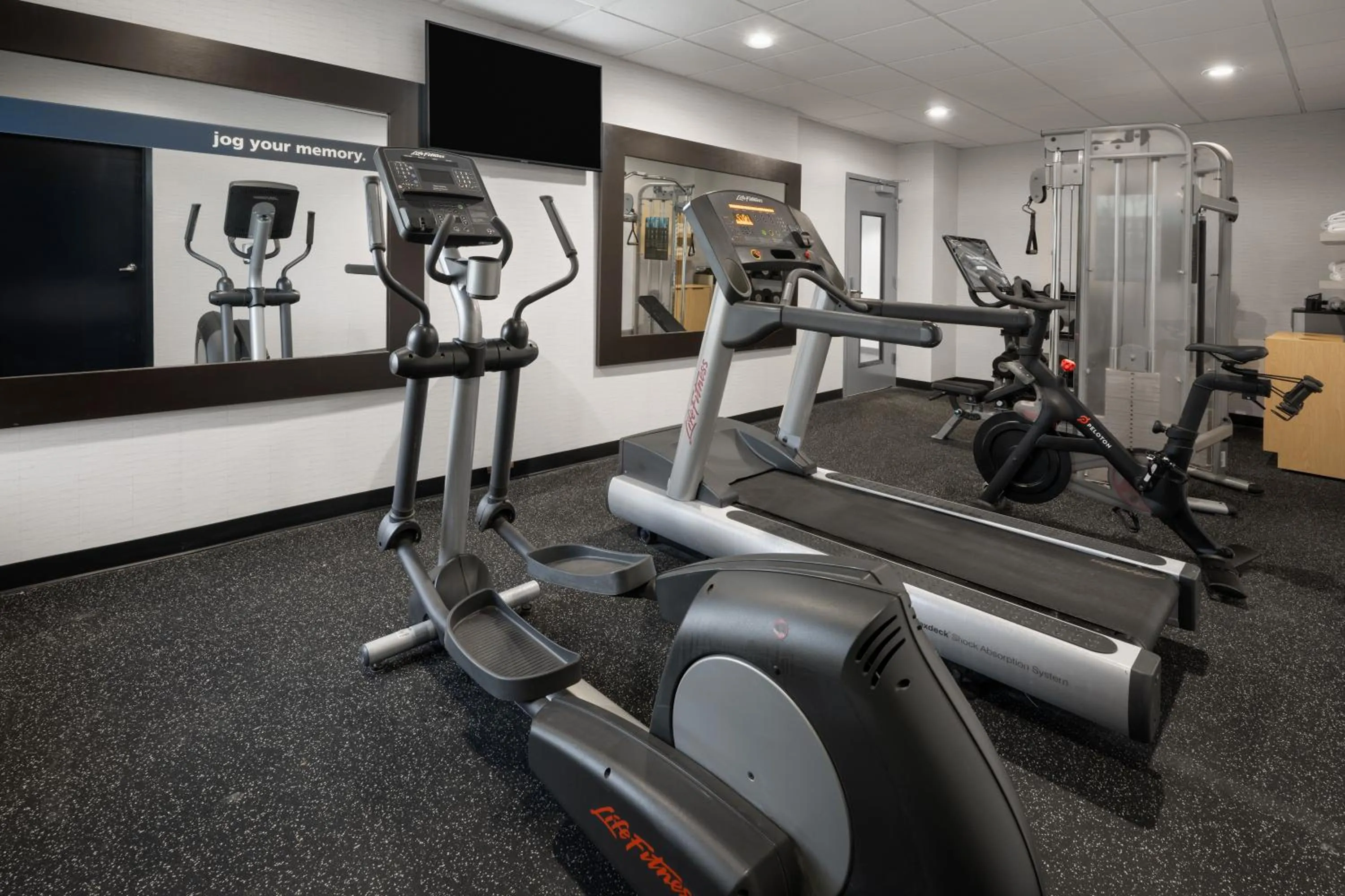Fitness centre/facilities in Spark by Hilton Decatur