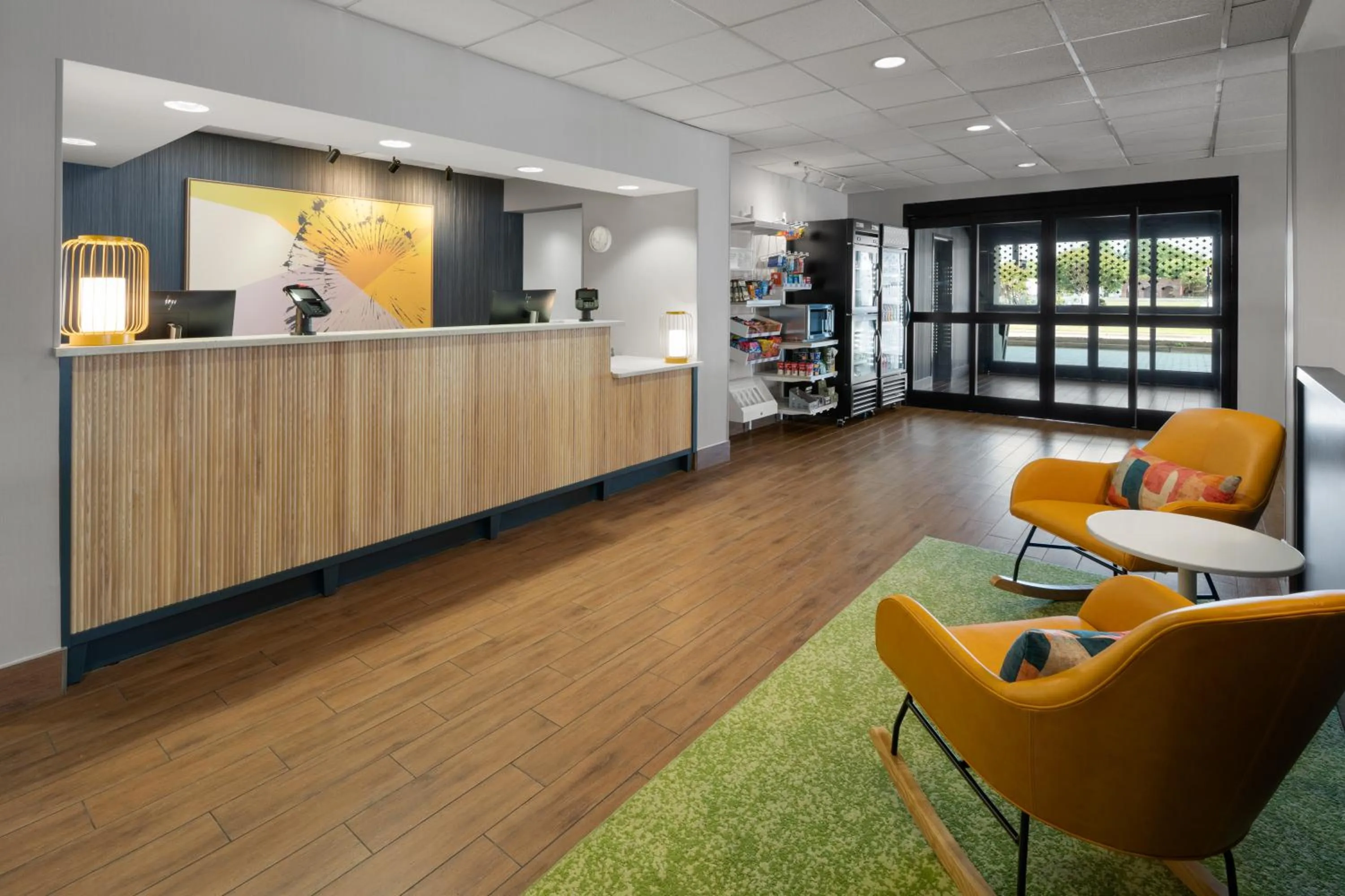 Lobby or reception in Spark by Hilton Decatur