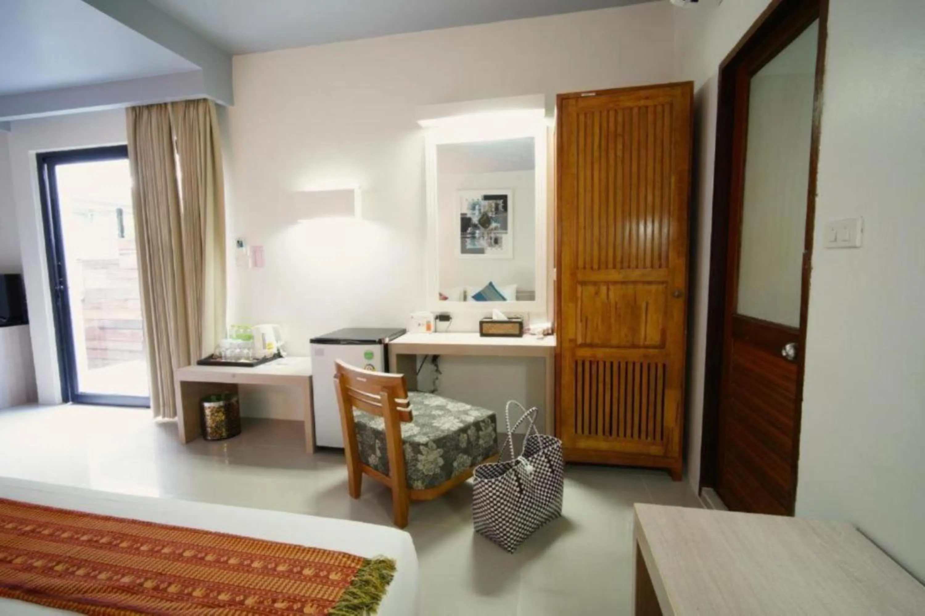 Seating area, Bed in Villa Cha-Cha Krabi Beachfront Resort