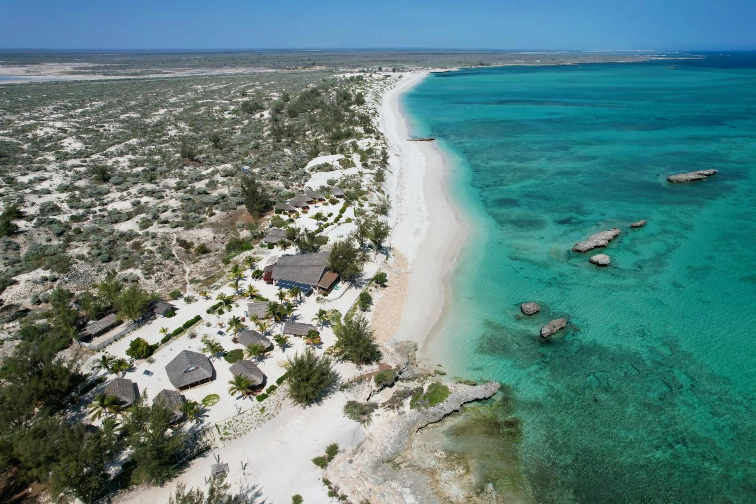 Bird's eye view in Laguna Blu - Resort Madagascar