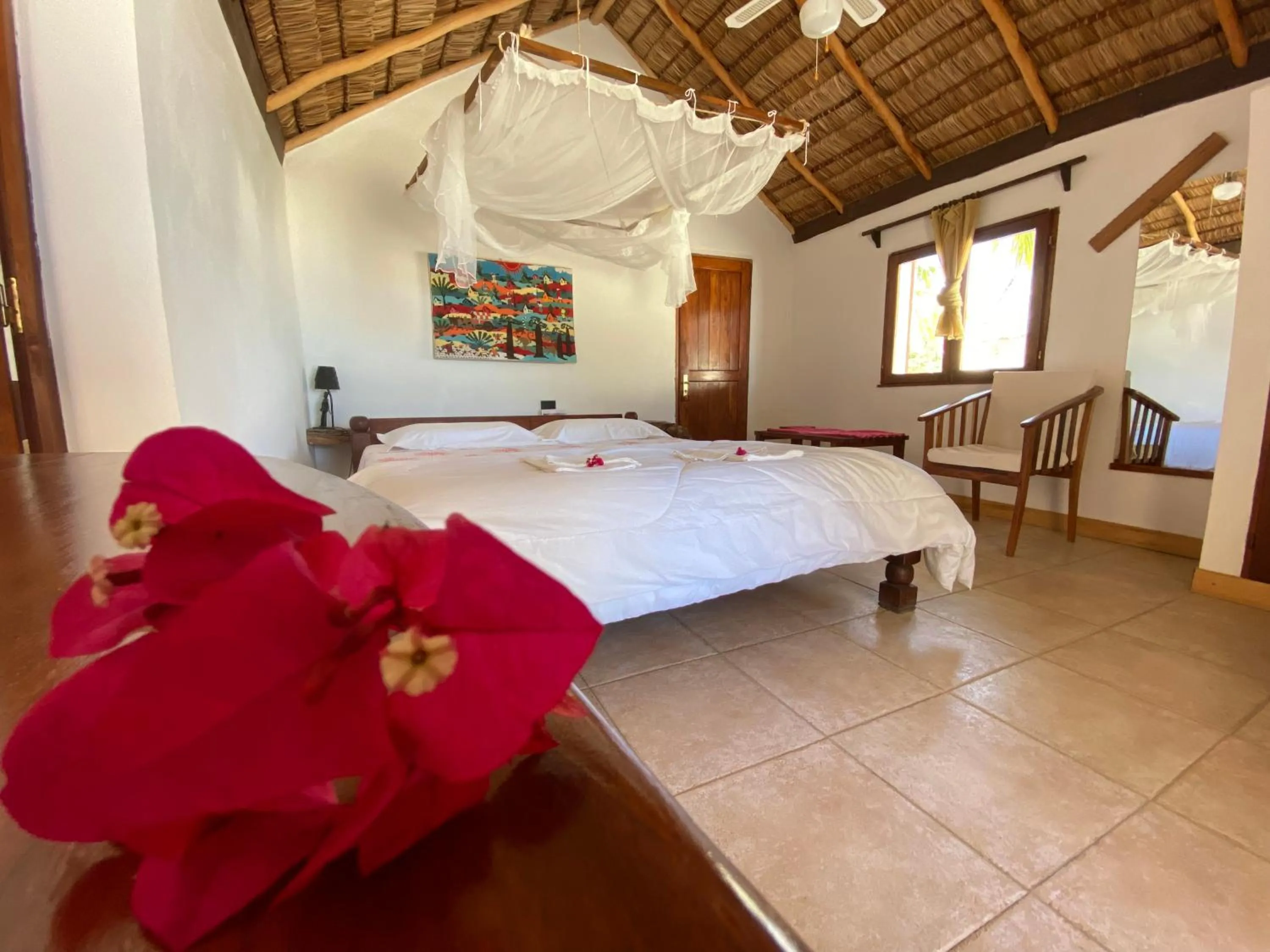 Bedroom, Bed in Laguna Blu - Resort Madagascar