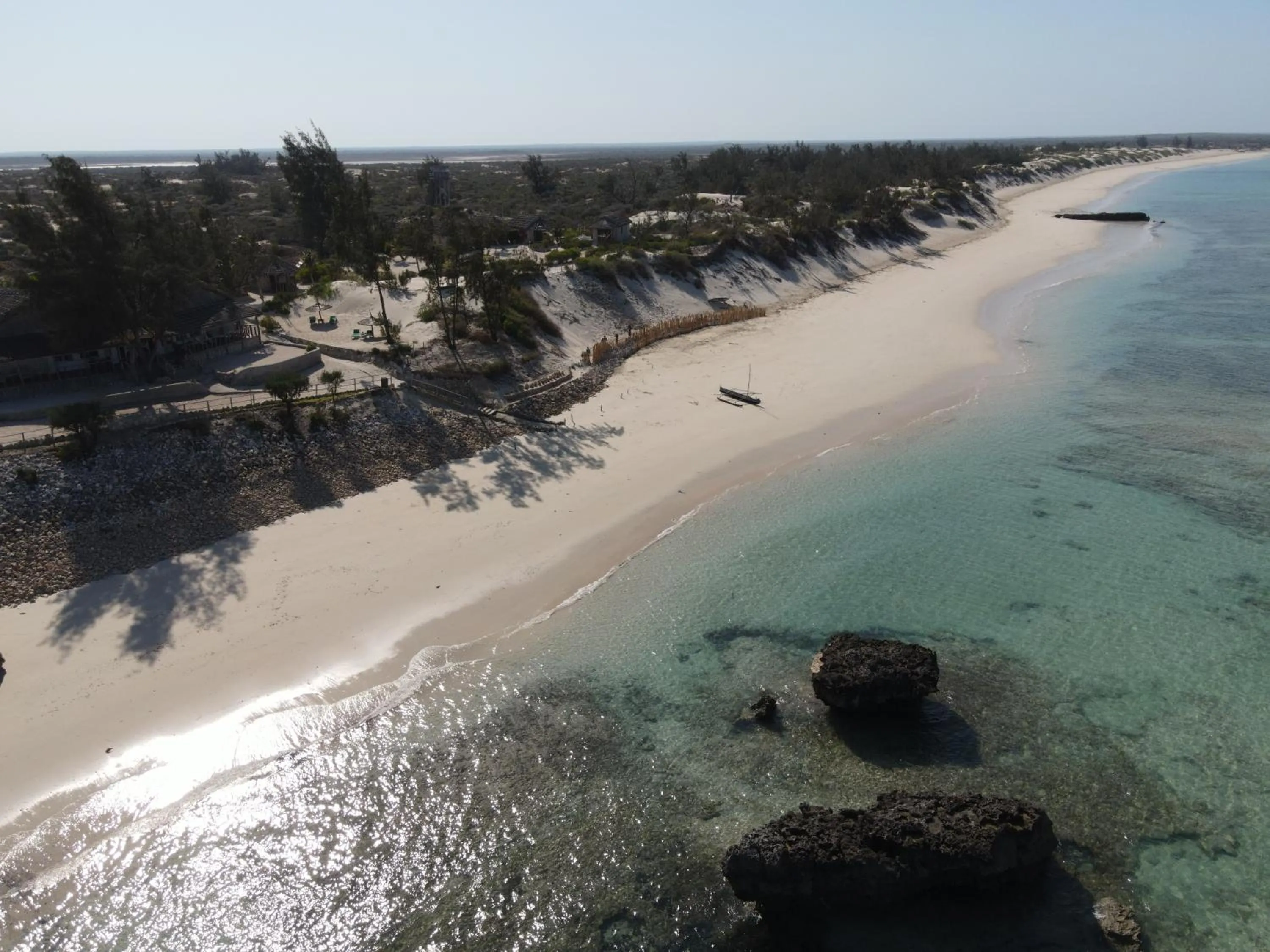Bird's eye view in Laguna Blu - Resort Madagascar