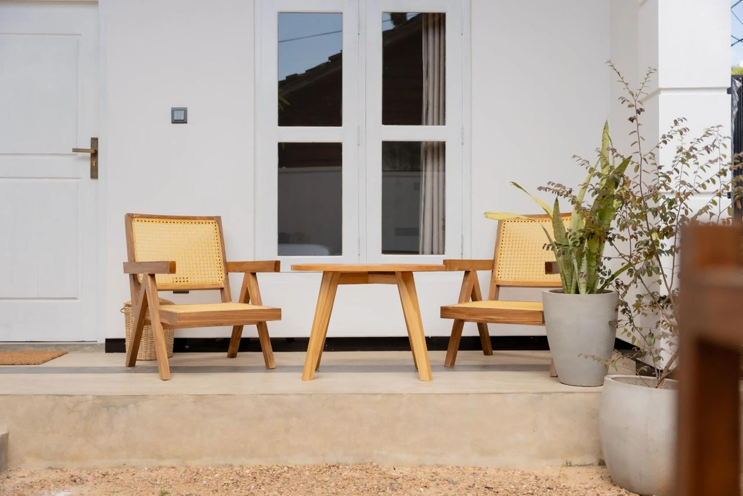 Balcony/Terrace in Lucky's Surf Camp