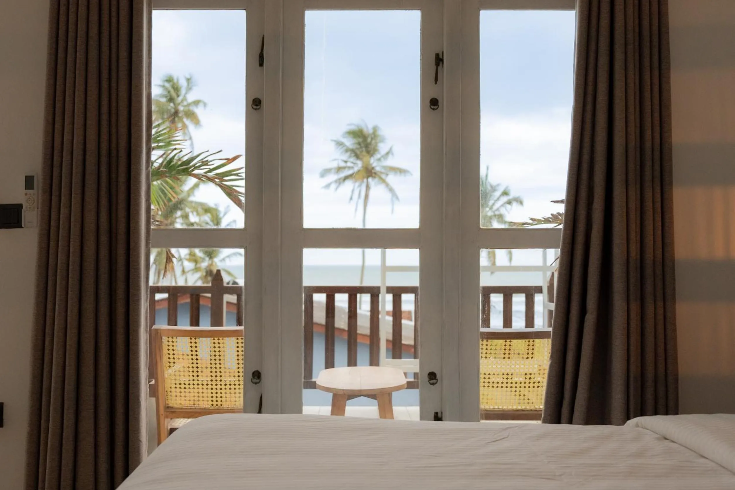 Sea view, Bed in Lucky's Surf Camp