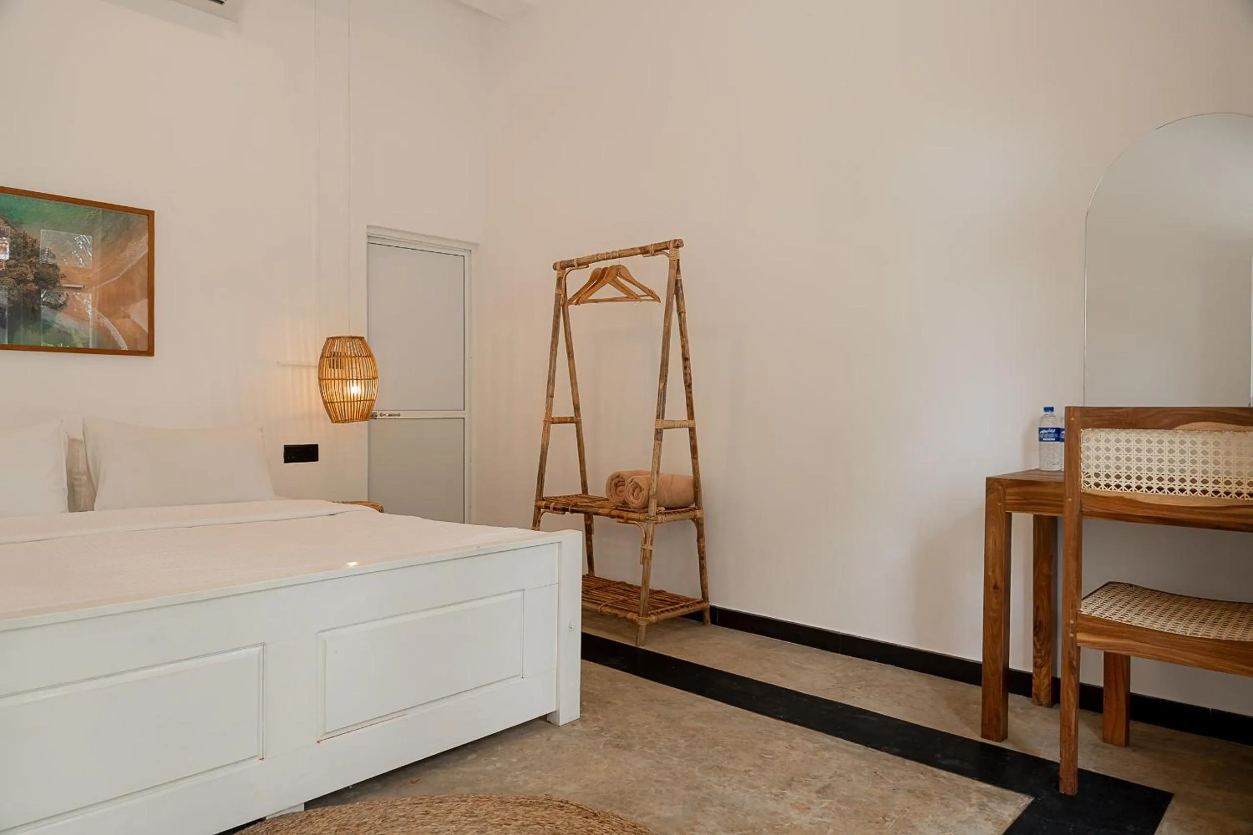 Bed in Lucky's Surf Camp