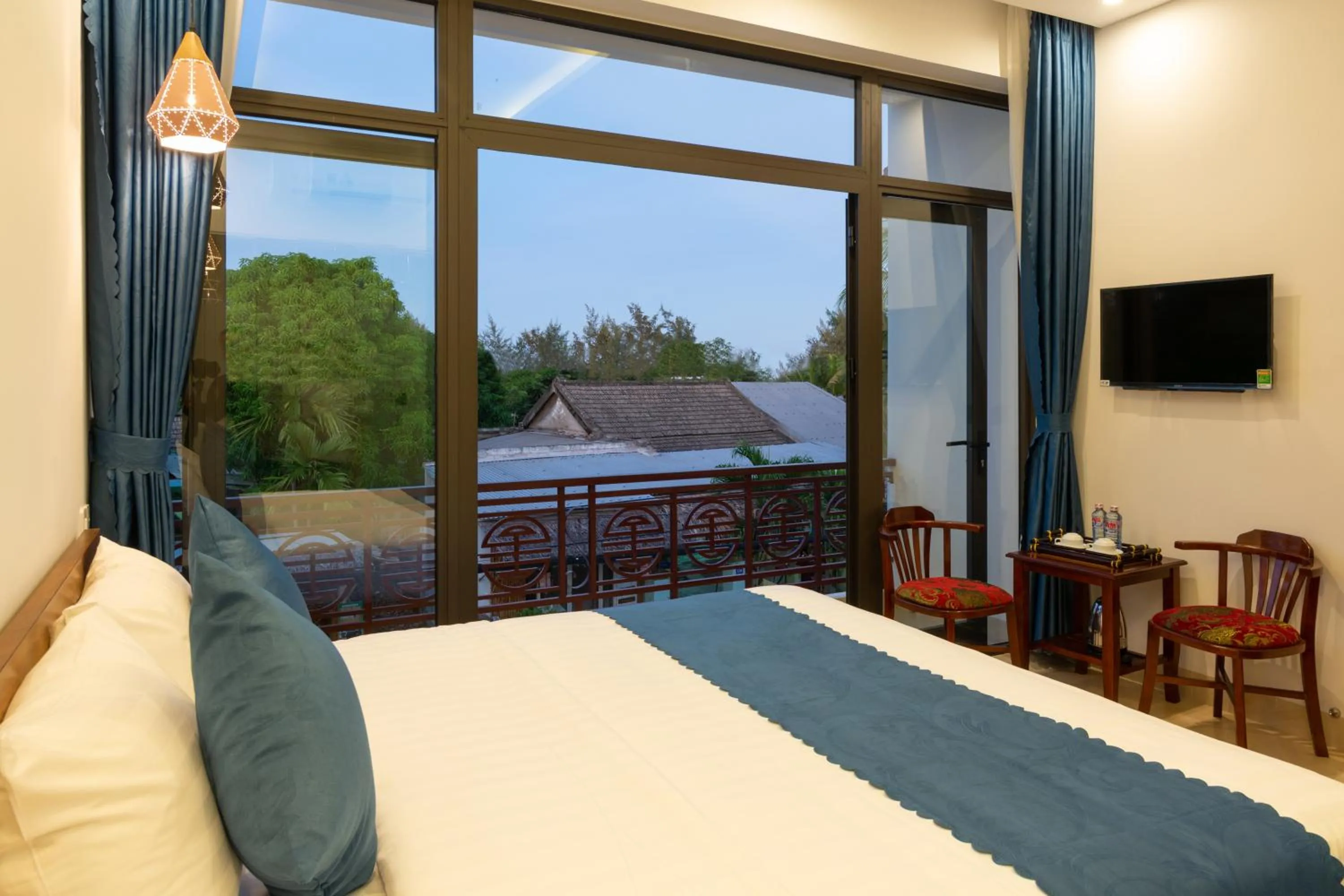 Bed in An Bang Scent Beach Homestay