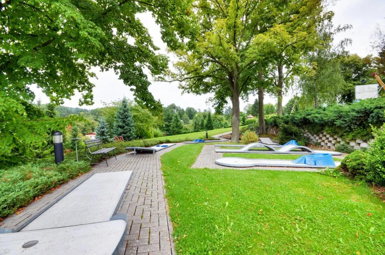 Minigolf in Hotel Filipinum