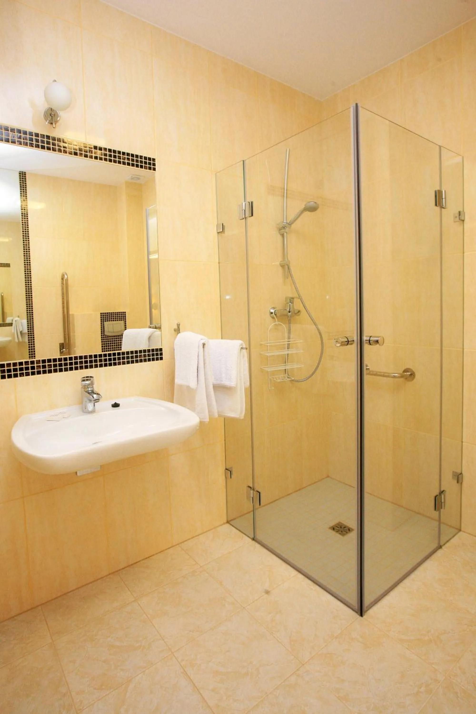 Bathroom in Hotel Srebrna Góra