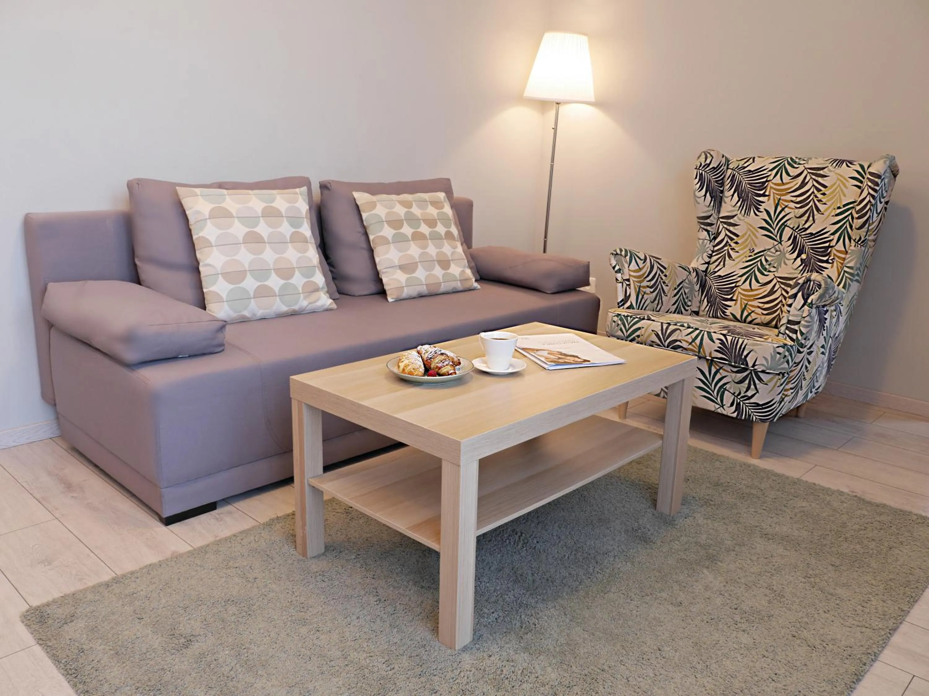 Seating area in Hotel Srebrna Góra