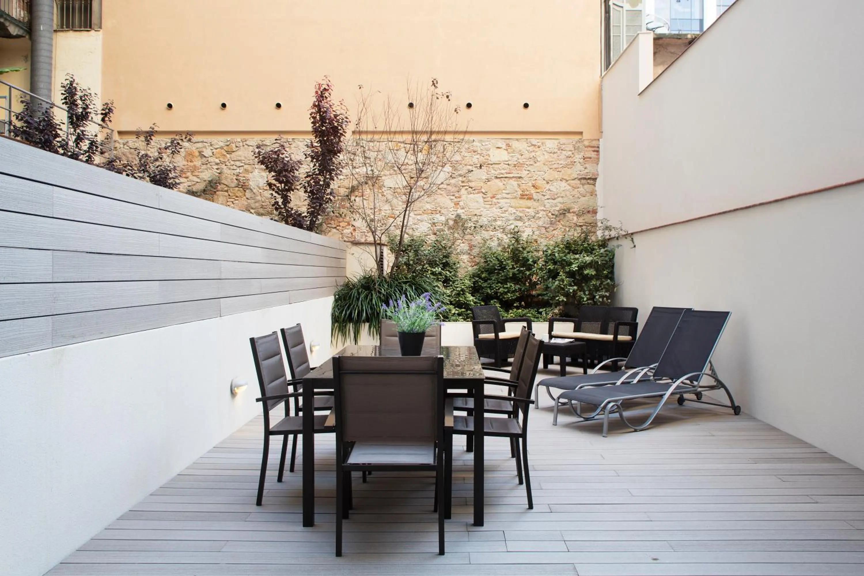 Patio in Cosmo Apartments Passeig de Gràcia