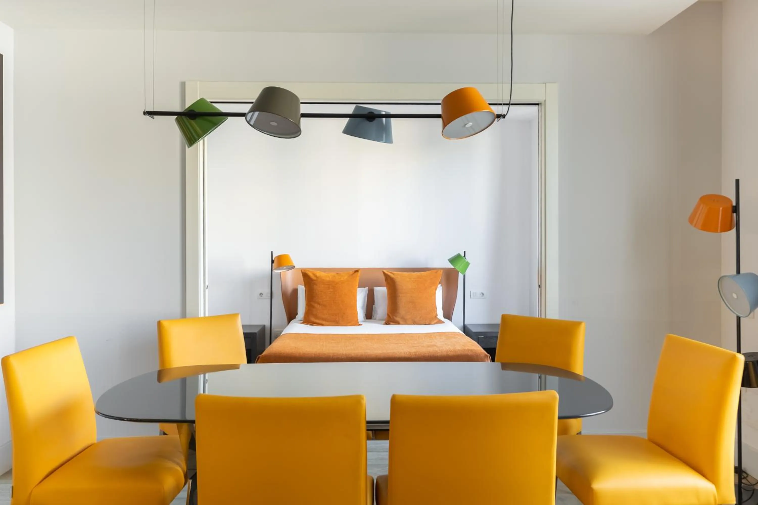 Bed in Cosmo Apartments Passeig de Gràcia