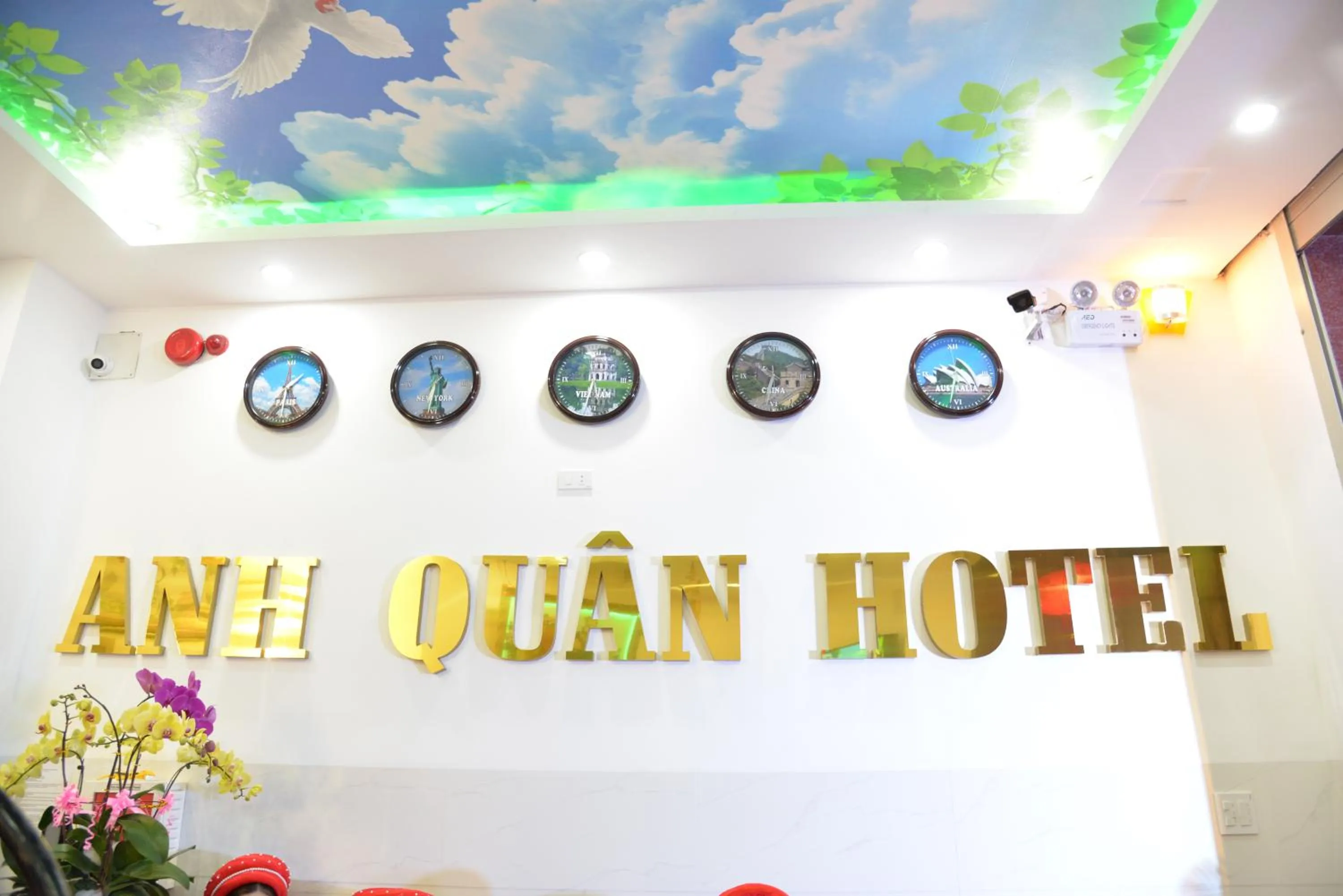 Property logo or sign in Anh Quân Hotel