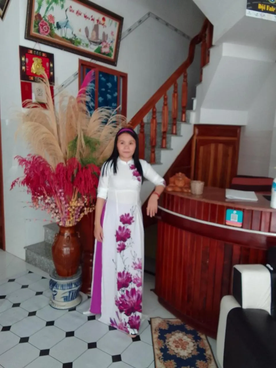 Lobby or reception in Anh Quân Hotel