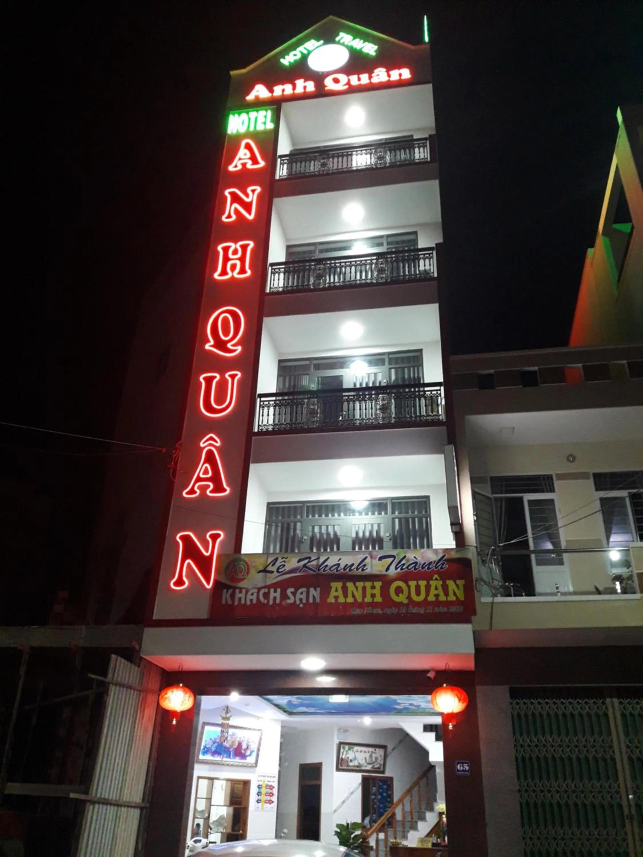 Property building in Anh Quân Hotel