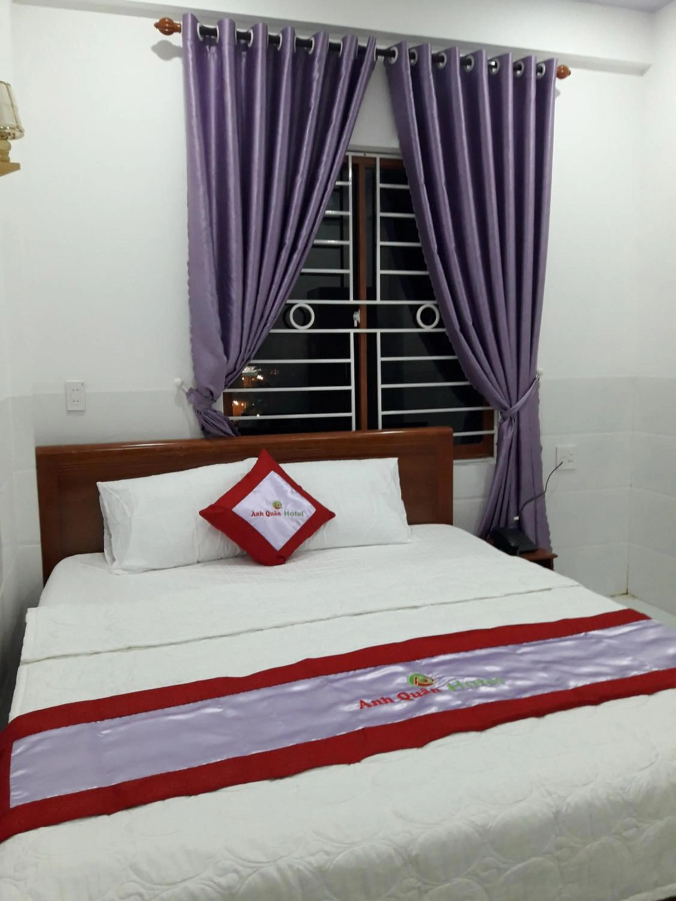 Bed in Anh Quân Hotel