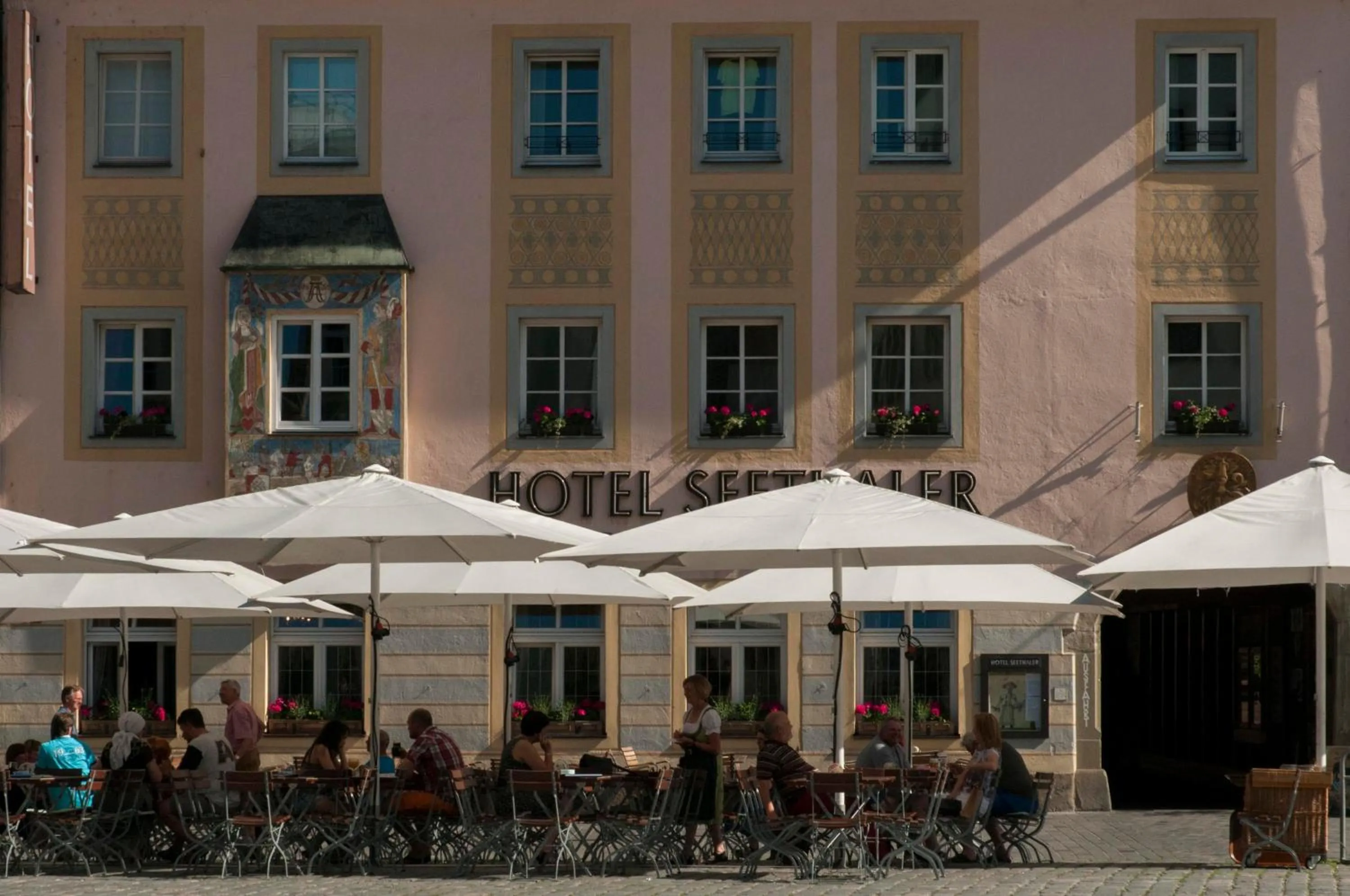 Facade/entrance in Hotel Seethaler