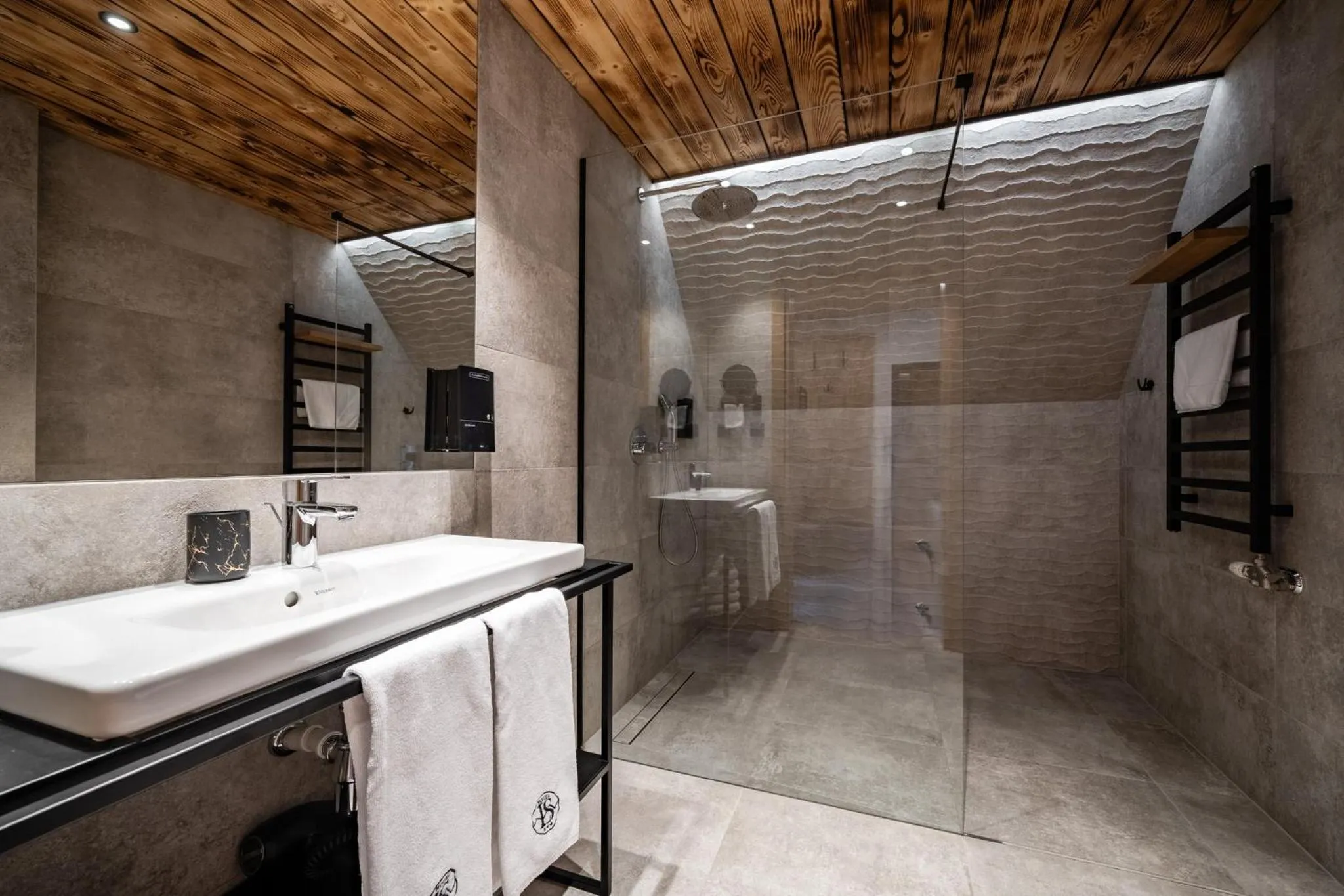 Shower in Hotel Litworowy Staw