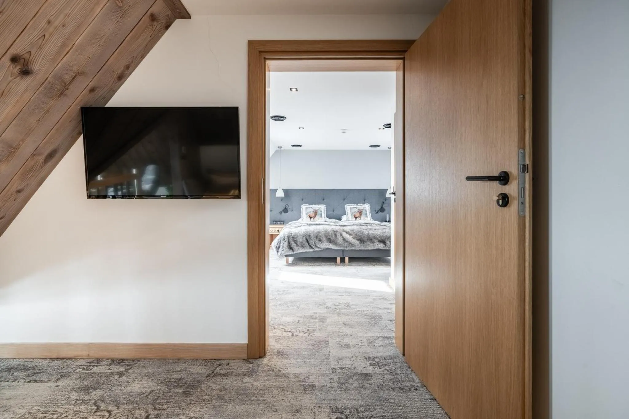 Bed in Hotel Litworowy Staw