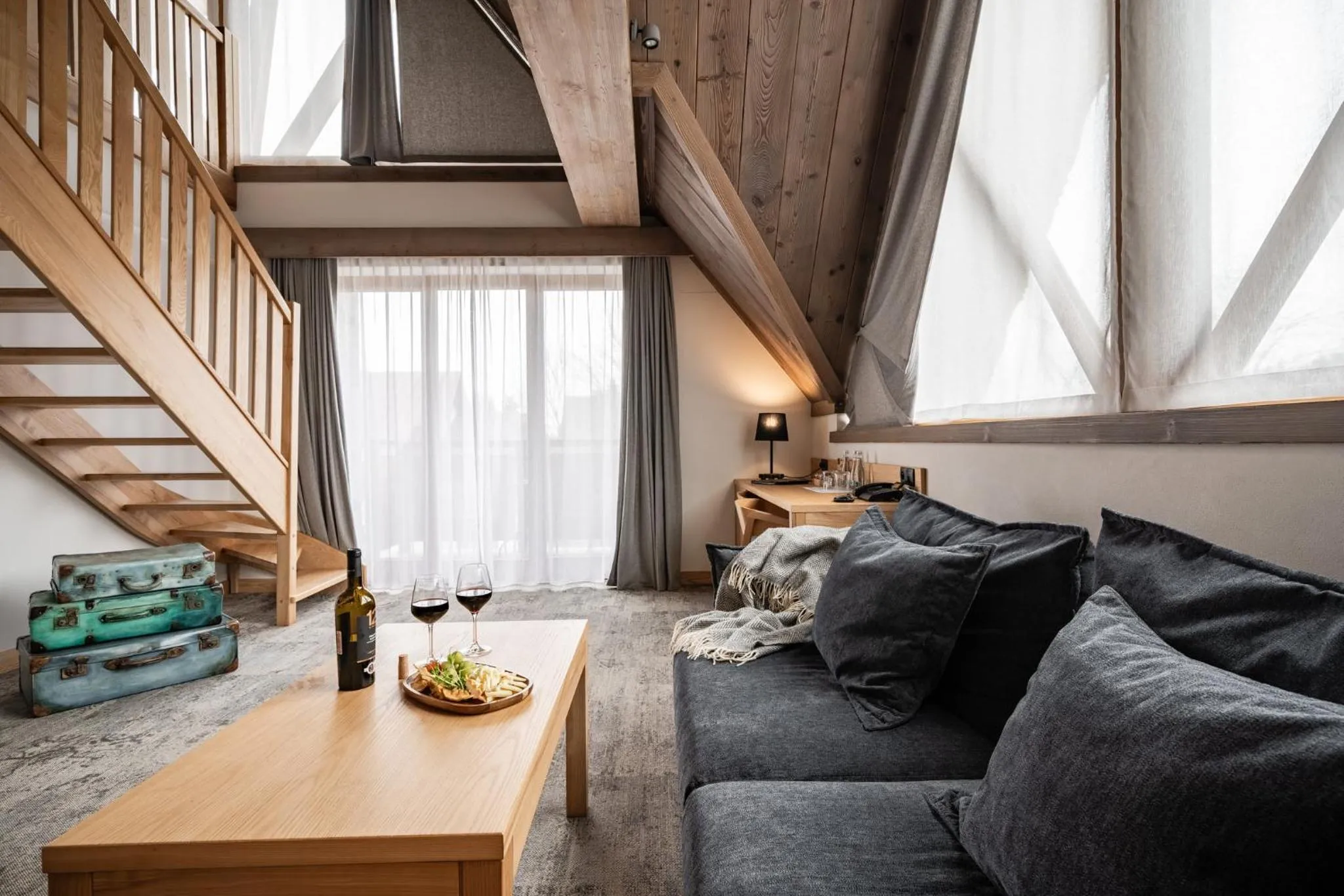 Living room in Hotel Litworowy Staw