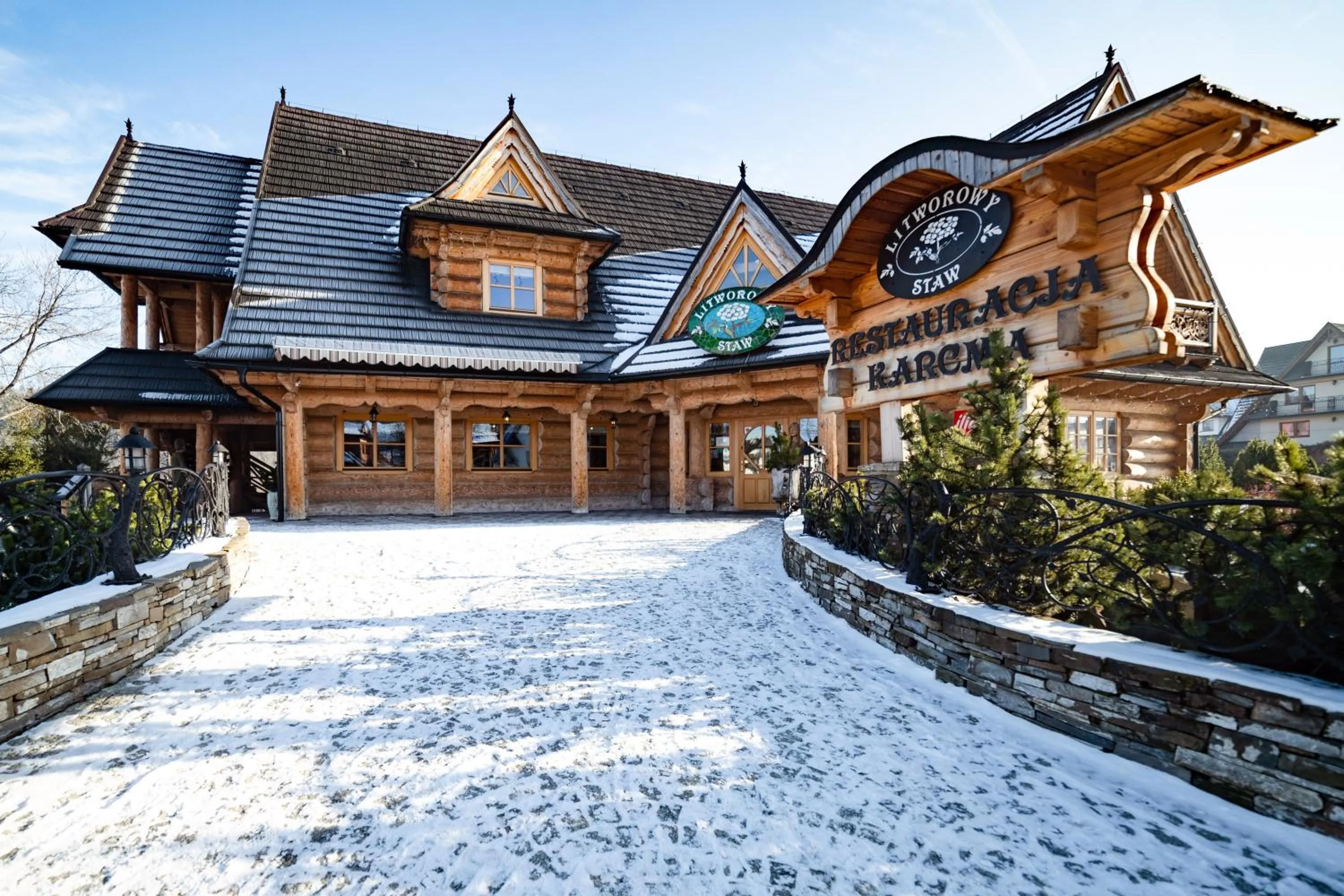 Winter in Hotel Litworowy Staw