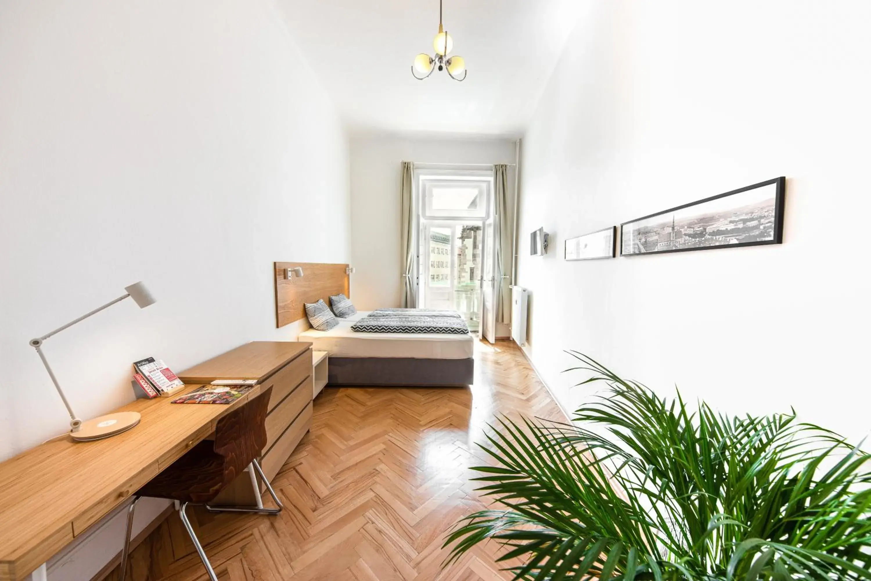 Double Room with Private Bathroom with Square View in Jacob Brno Double Room with Private Bathroom with Square View in Jacob Brno