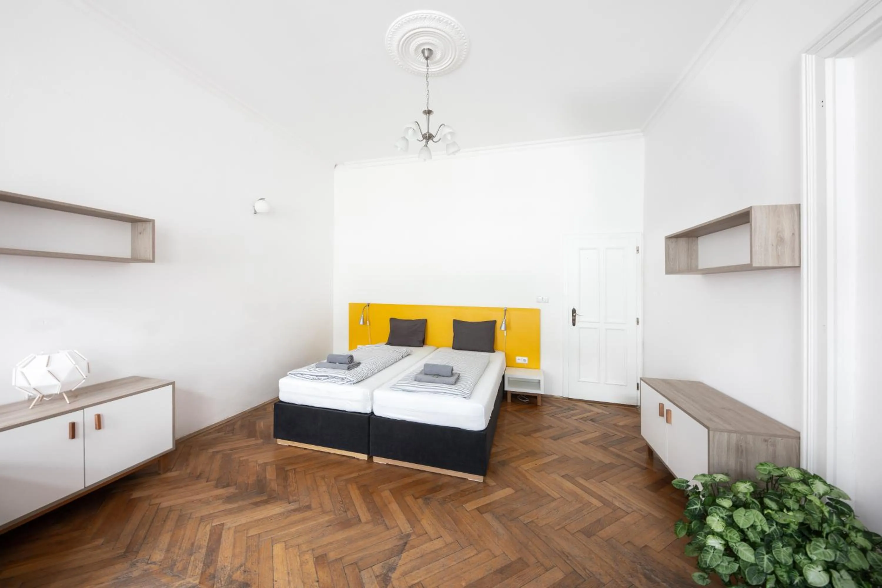 Photo of the whole room, Bed in Jacob Brno