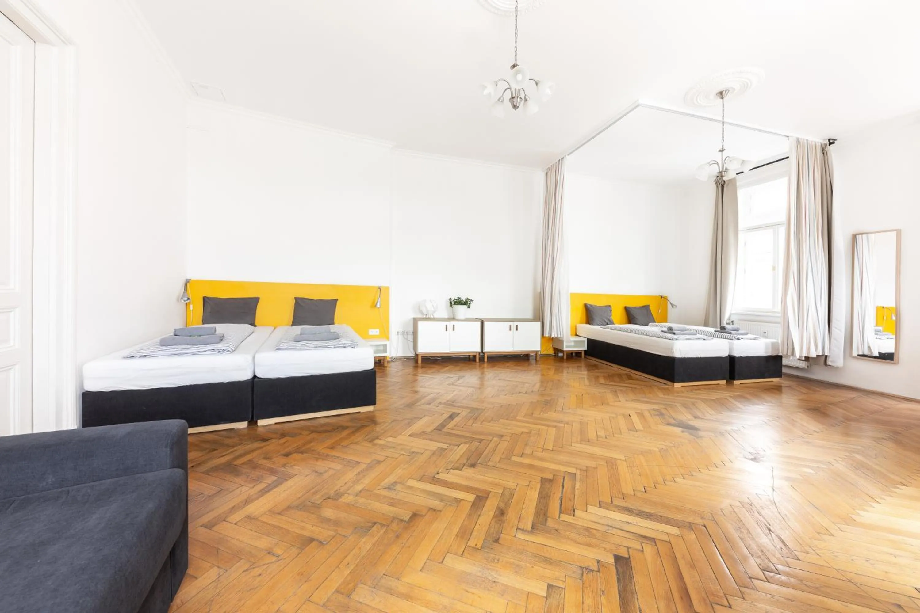 Photo of the whole room, Bed in Jacob Brno