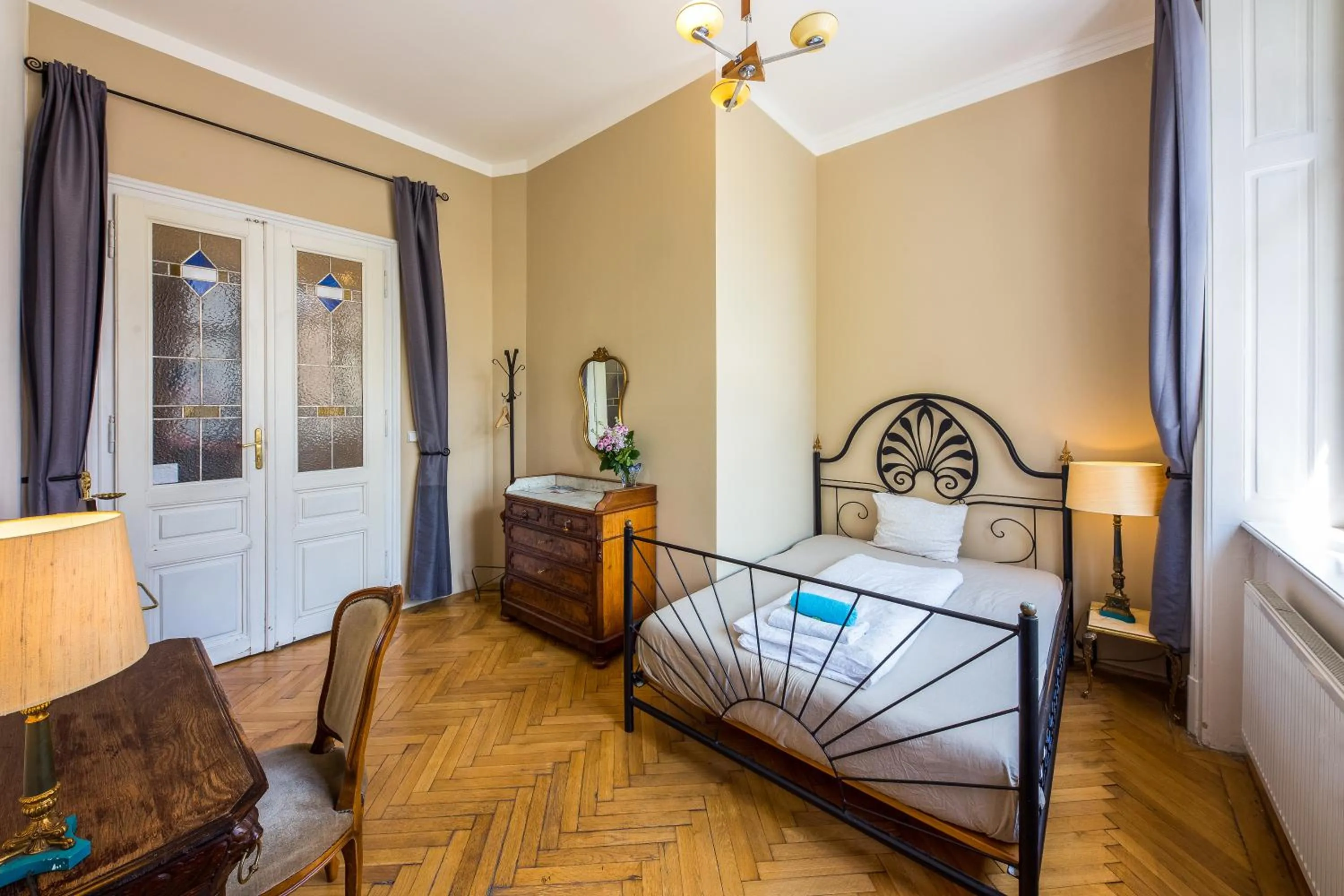 Photo of the whole room, Bed in Jacob Brno