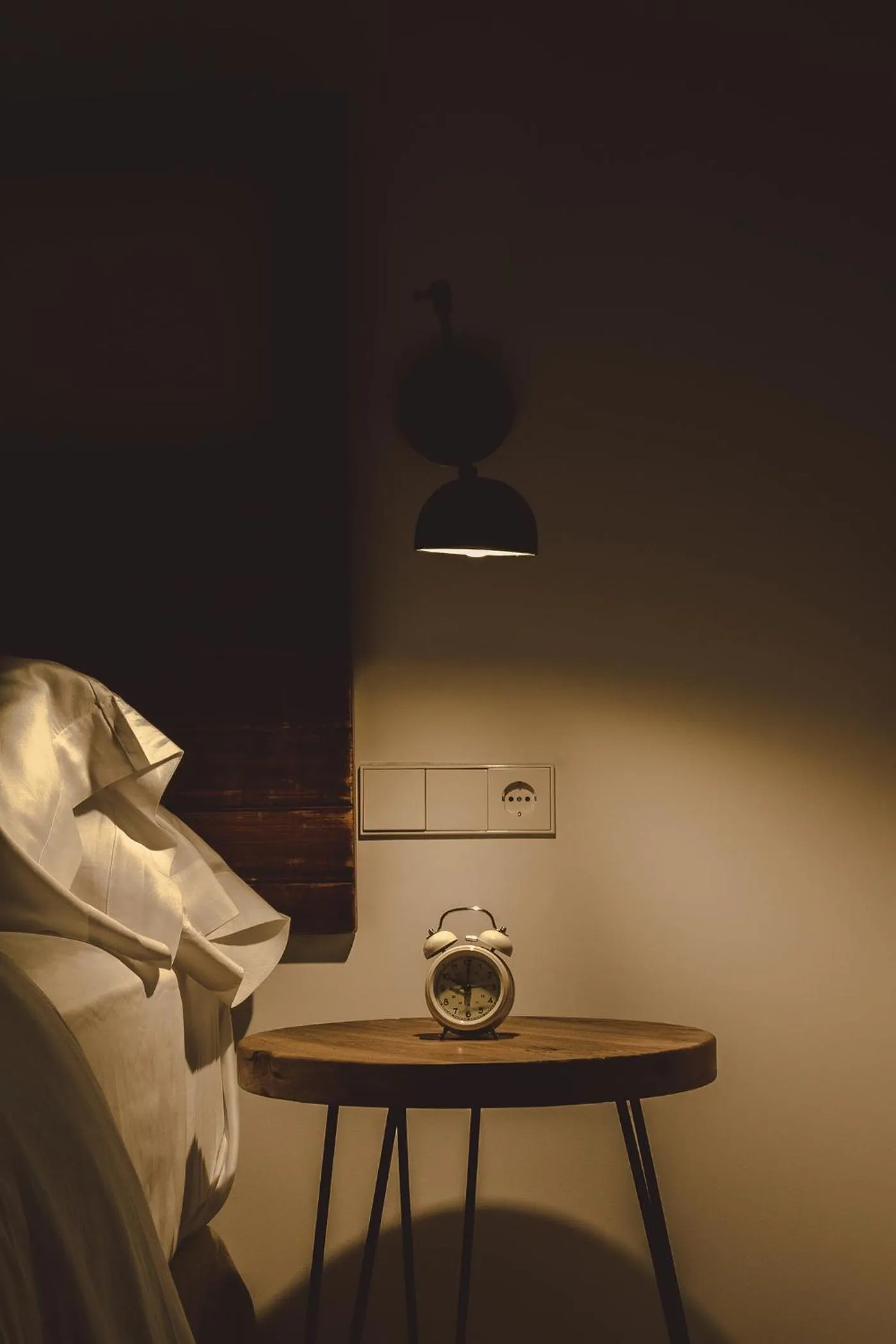 Decorative detail, Bed in Smoix hotel