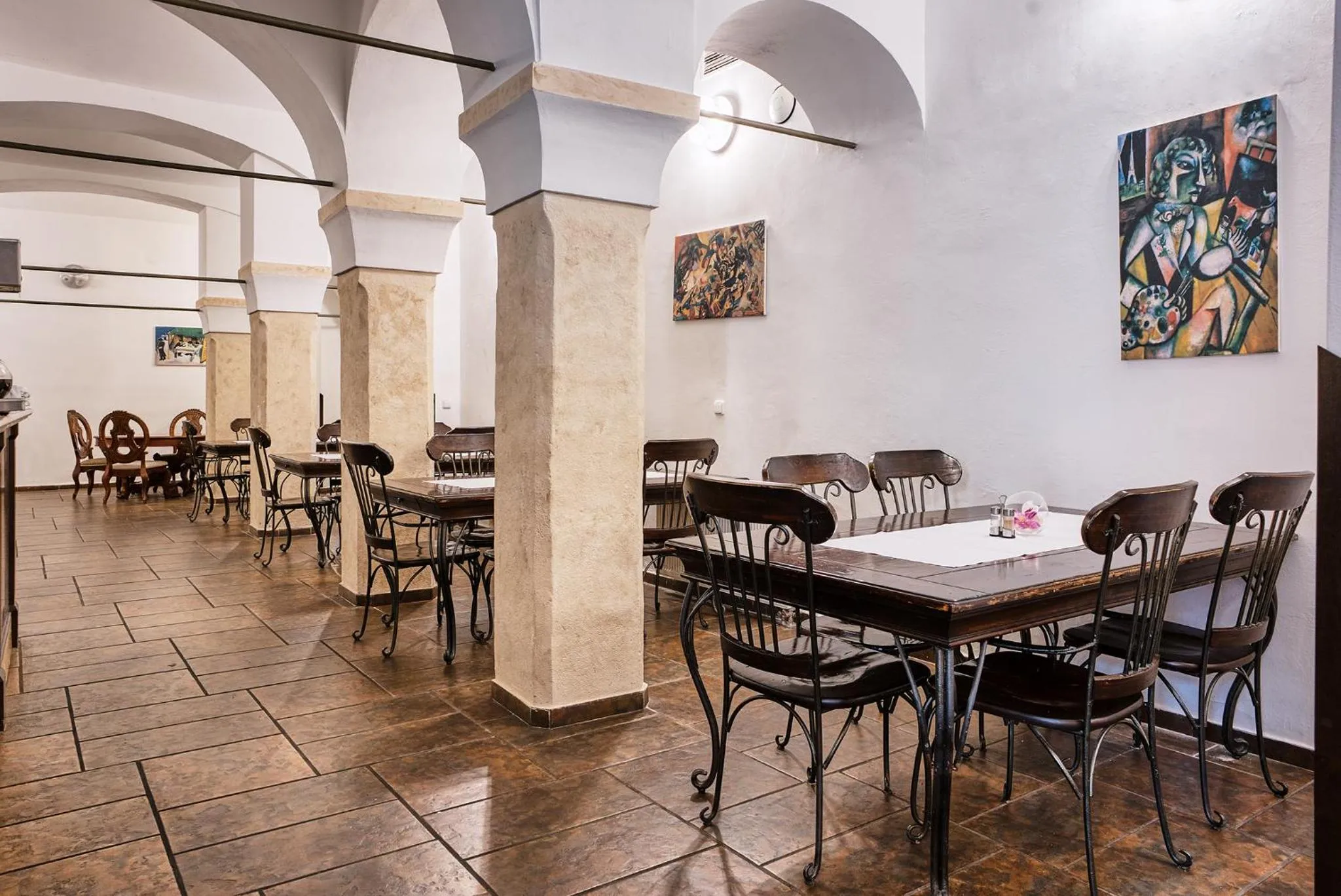 Seating area in Hotel Royal