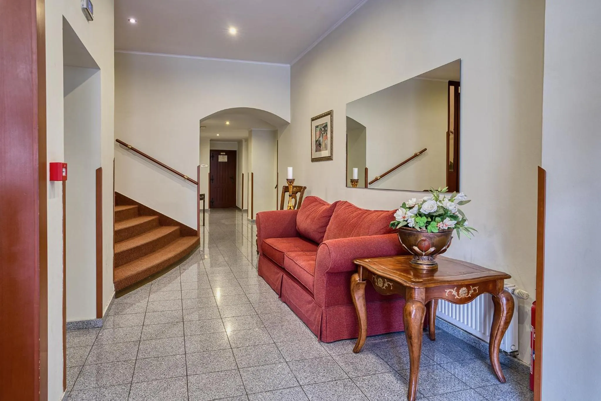 Seating area in Hotel Royal