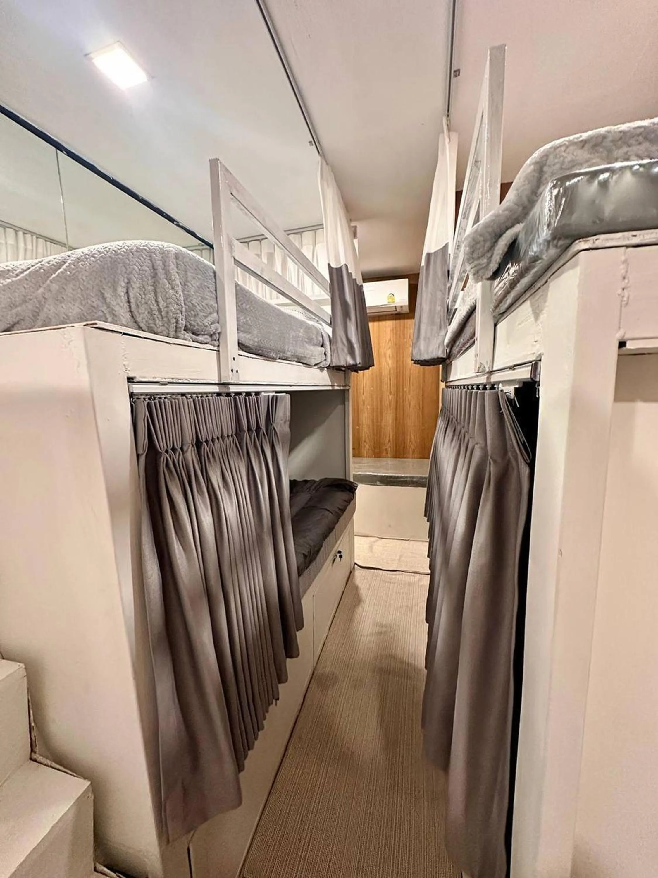 Bed in Blu Cabin Ari Stylish Gay Poshtel