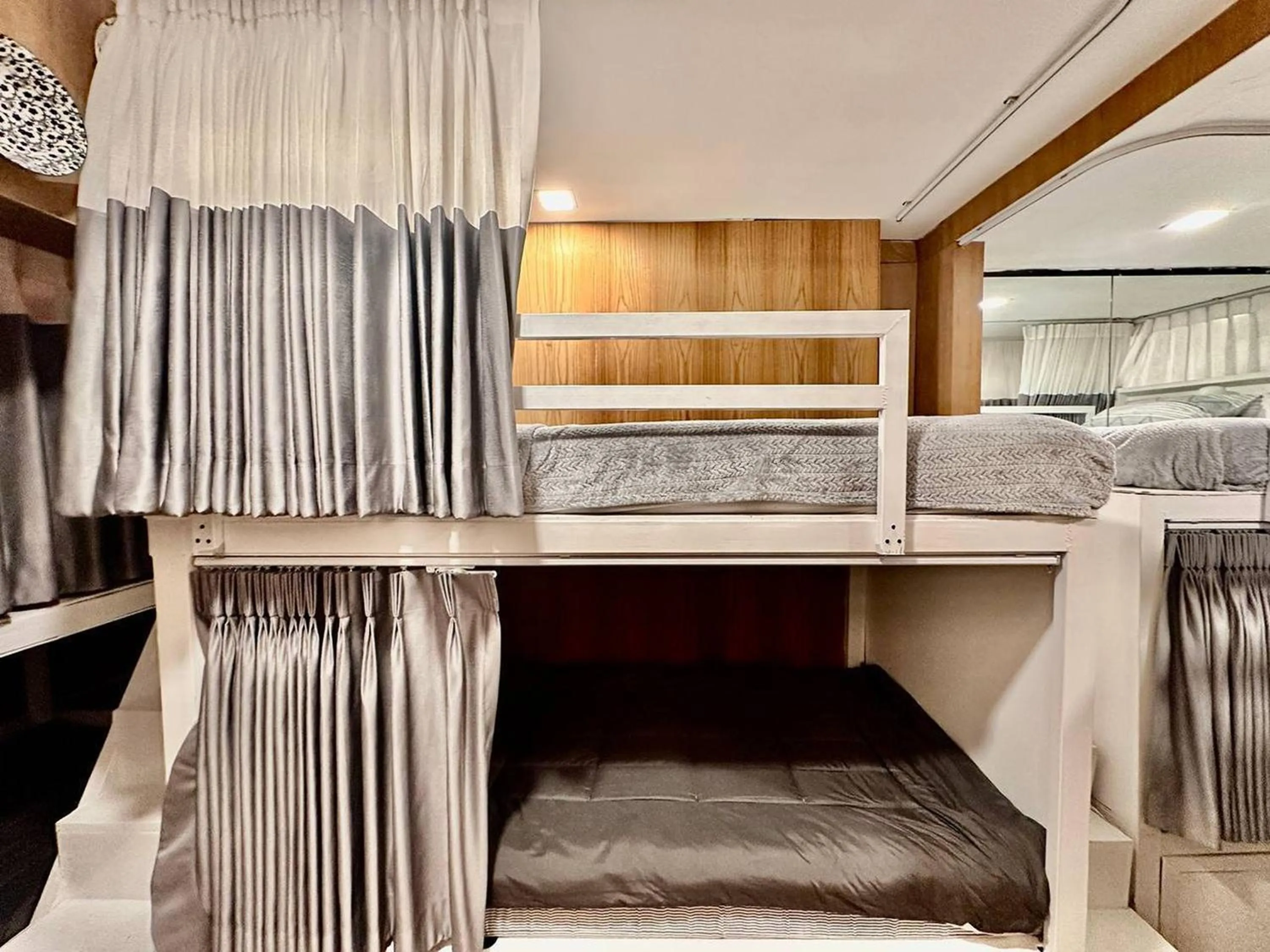 Bed in Blu Cabin Ari Stylish Gay Poshtel