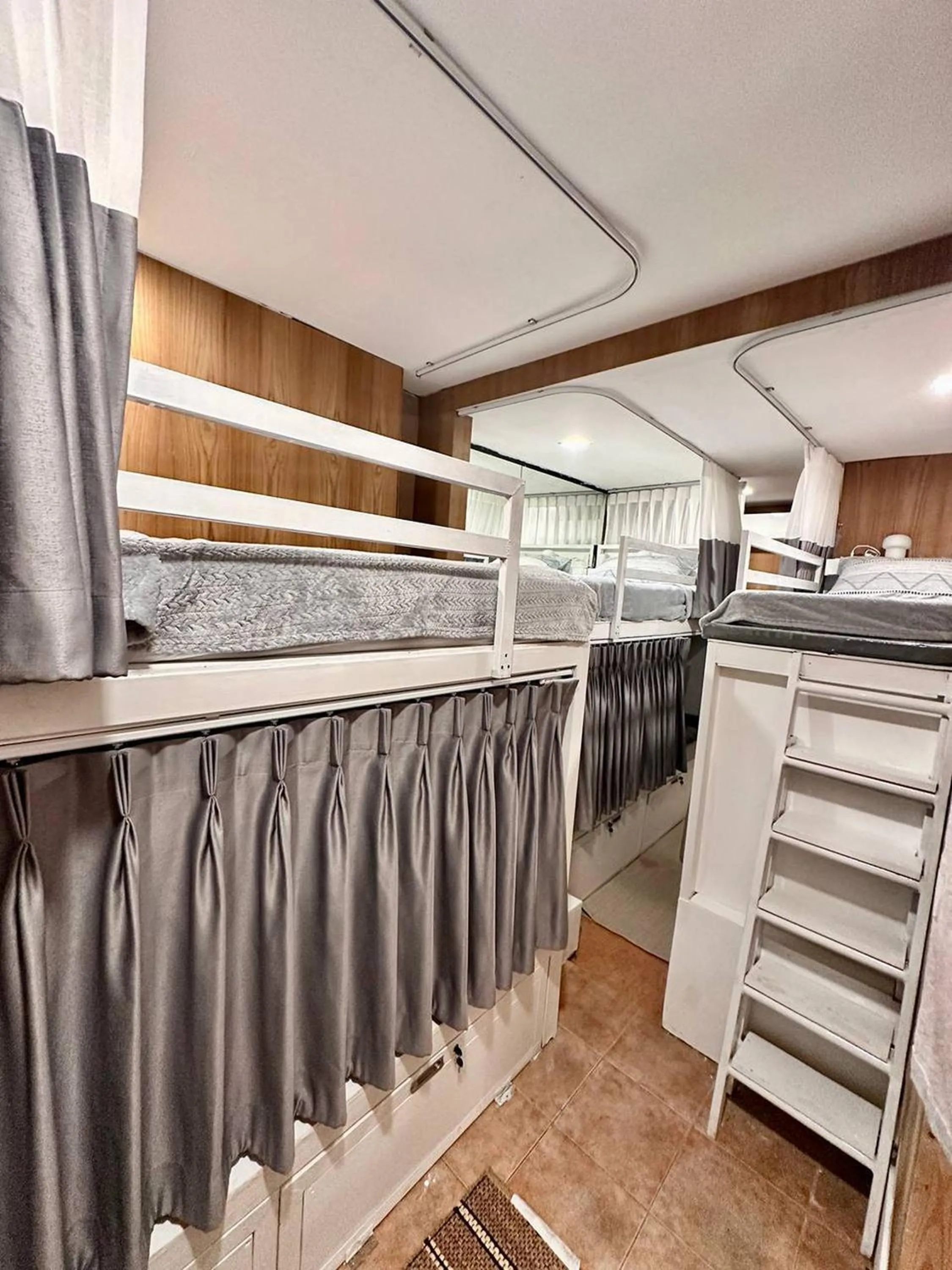 Bed in Blu Cabin Ari Stylish Gay Poshtel