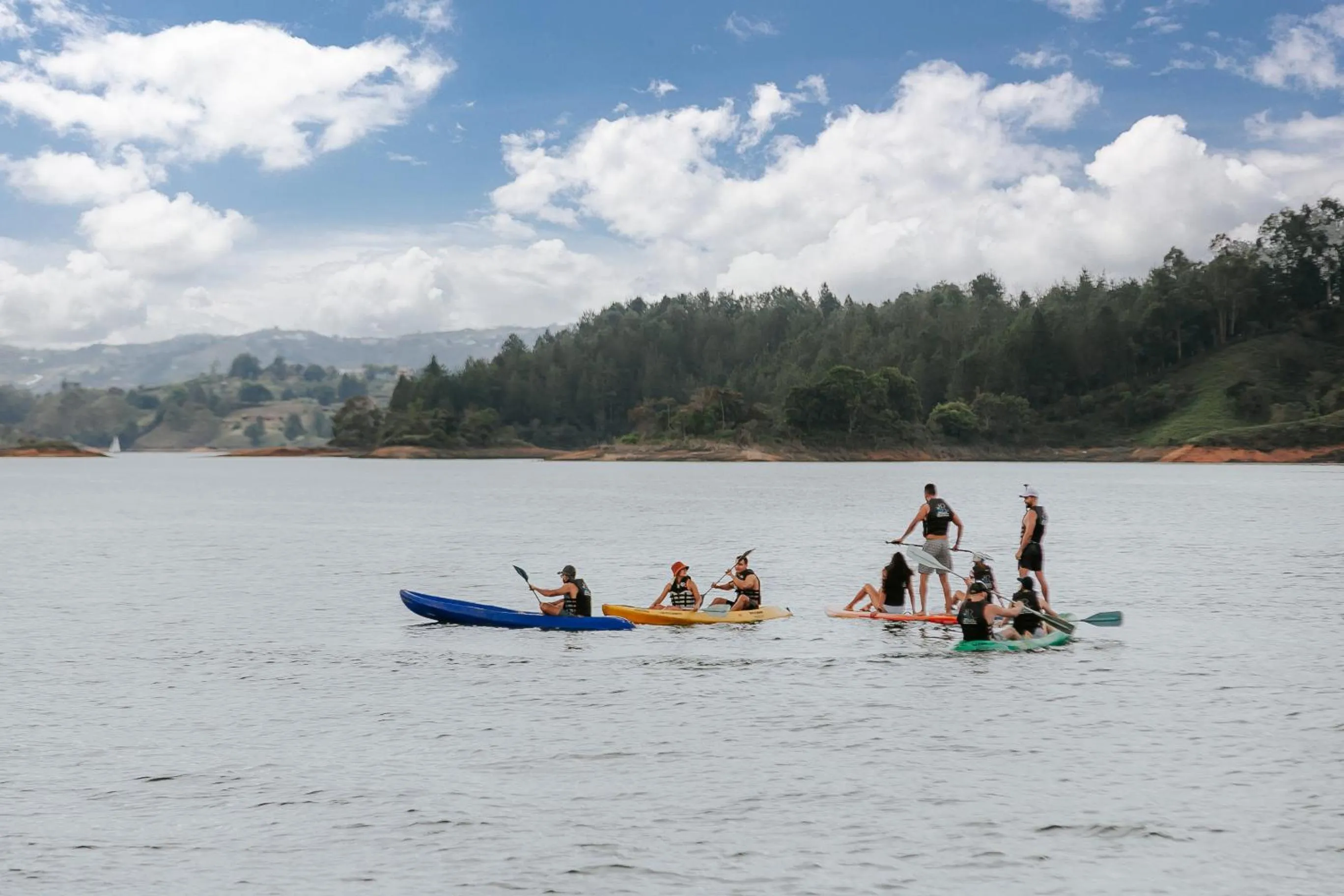 Lake view in Hotel Los Recuerdos