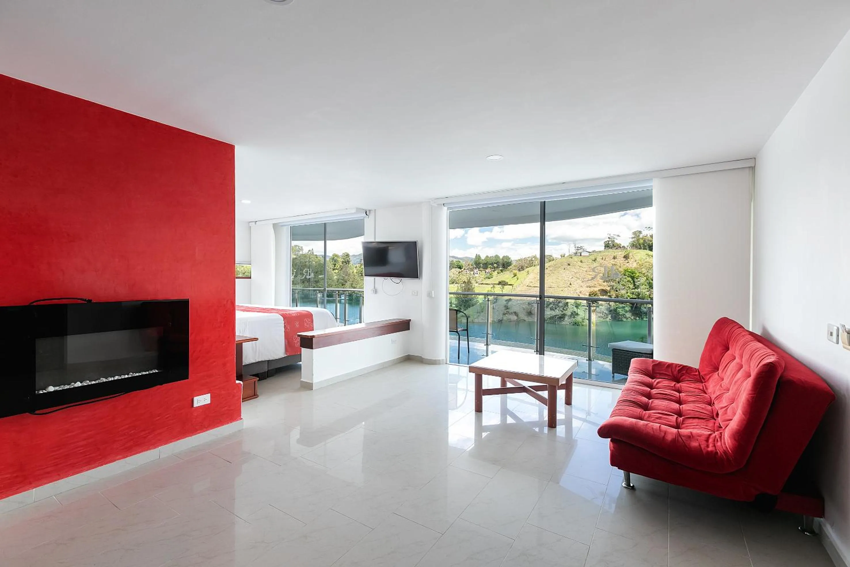 Living room in Hotel Los Recuerdos