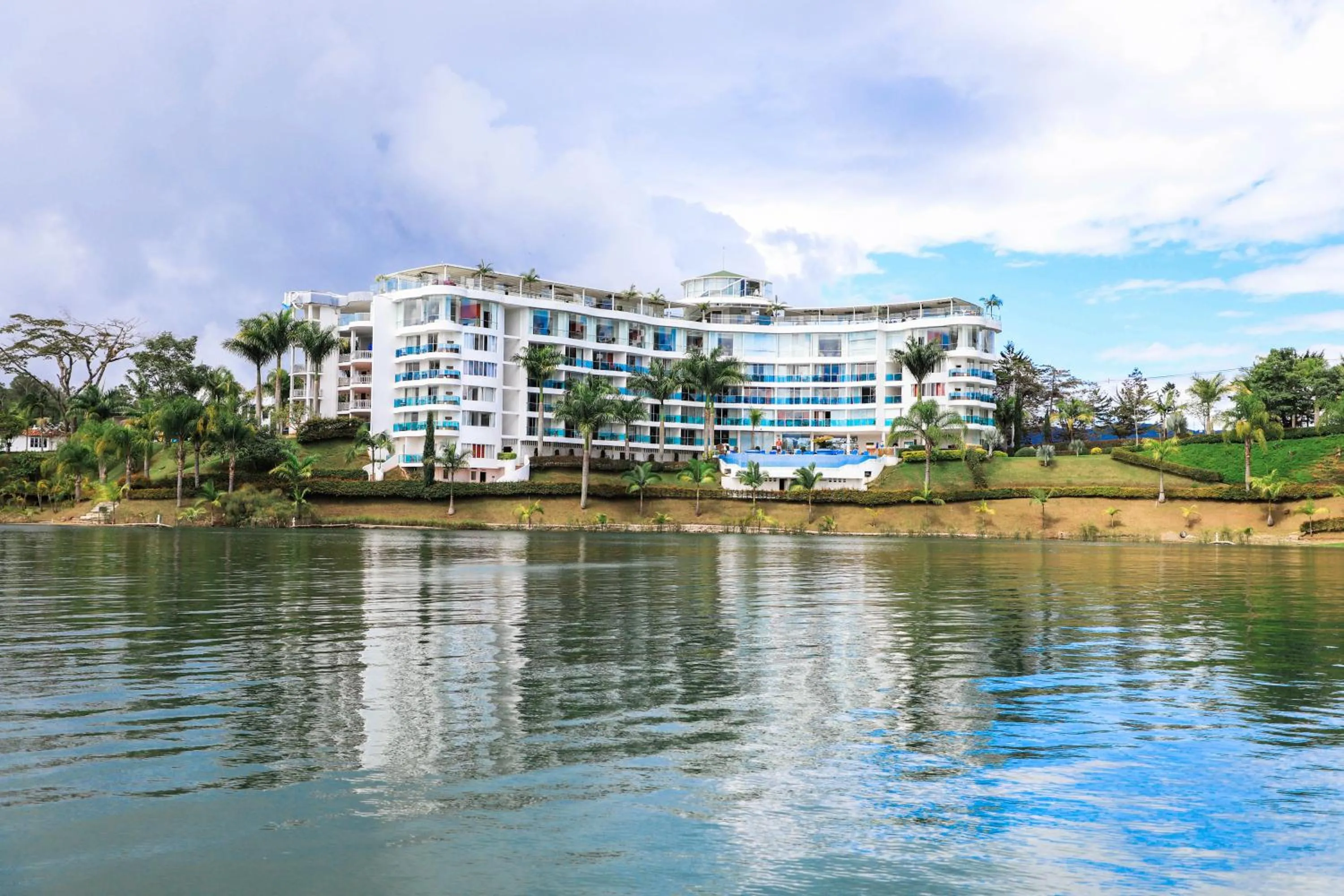 Lake view in Hotel Los Recuerdos