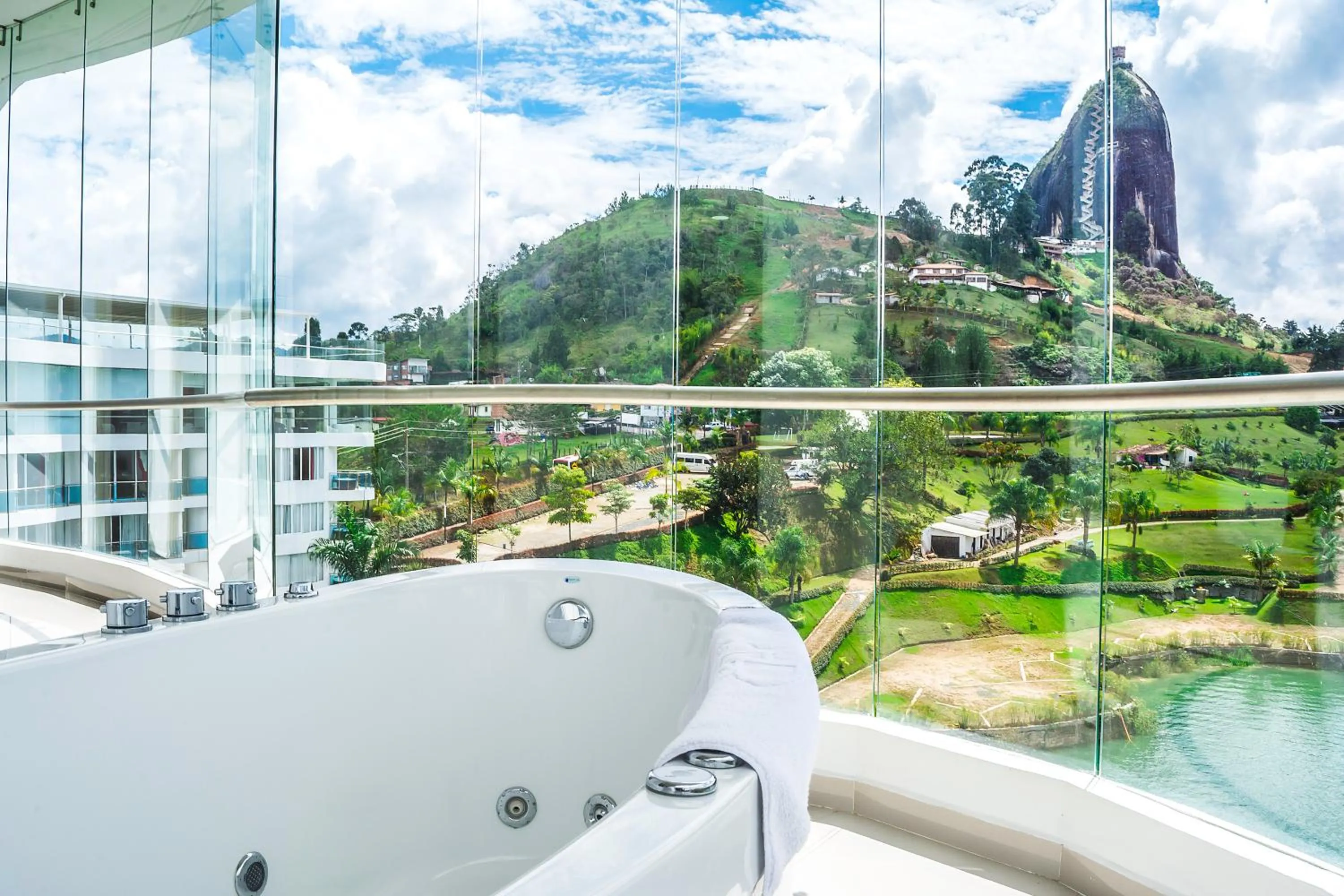 Lake view in Hotel Los Recuerdos