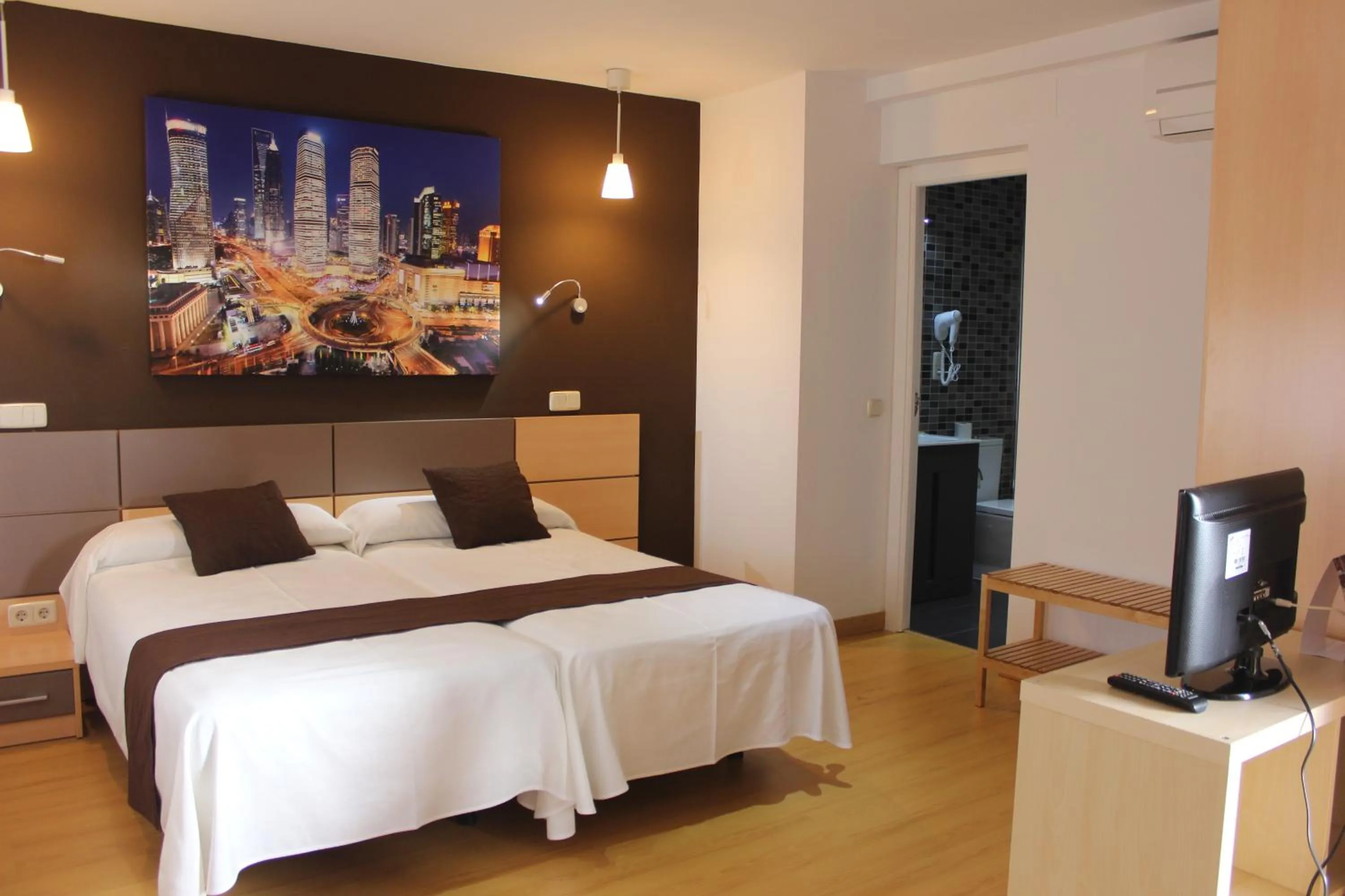 Bed in Hostal Falfes