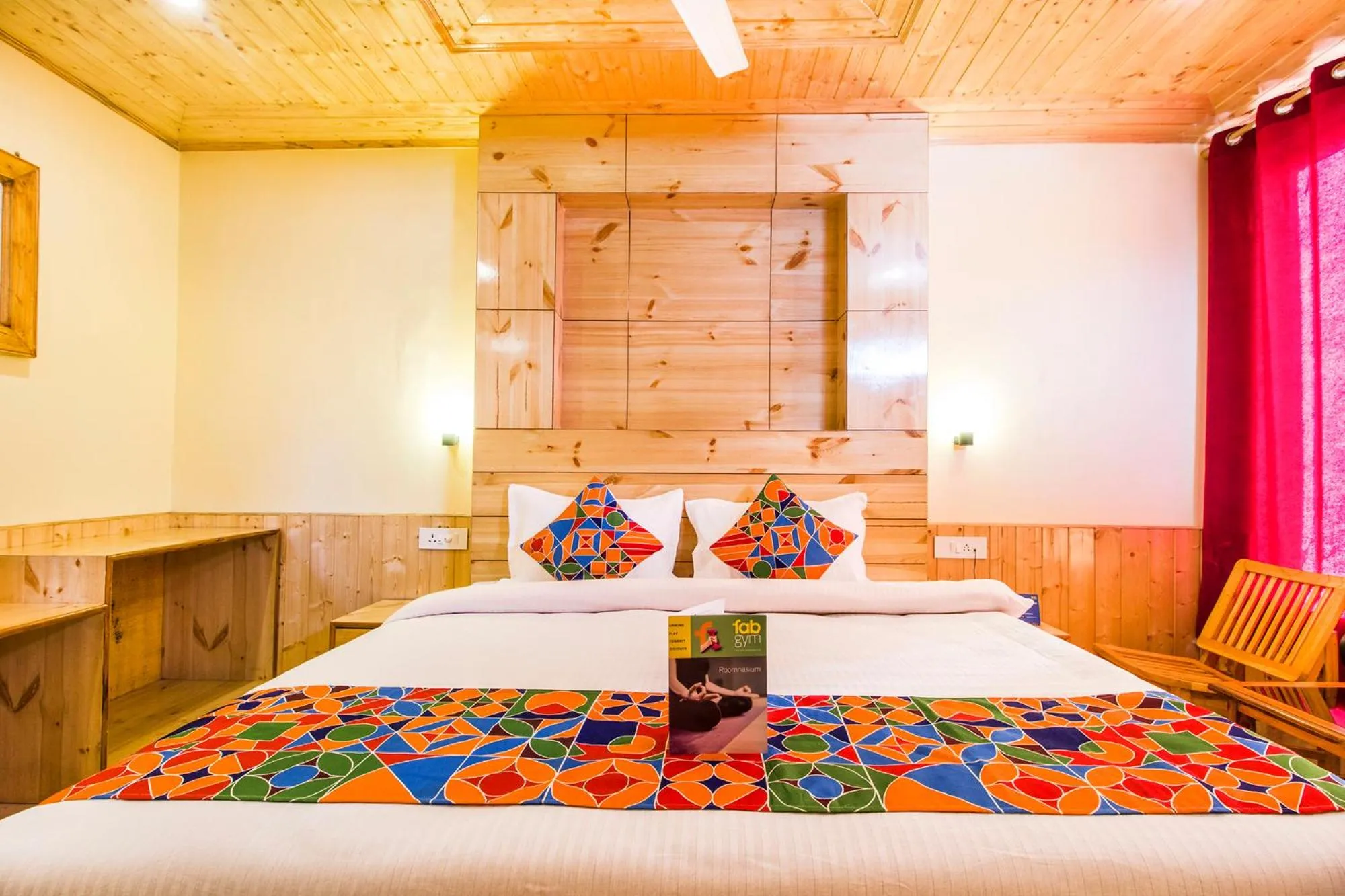 Bedroom, Bed in FabHotel Shami Inn Naggar Road