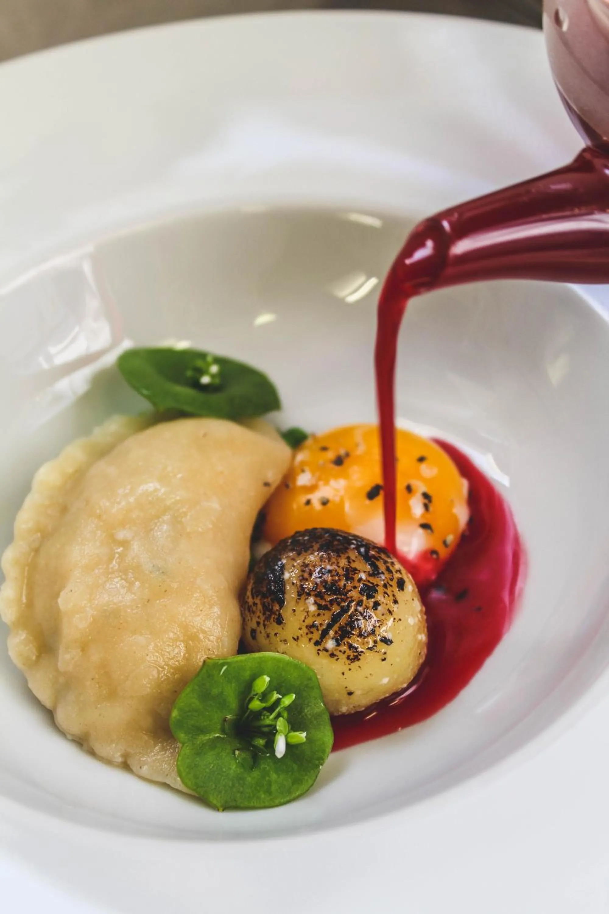Food close-up in Bunratty Manor Hotel